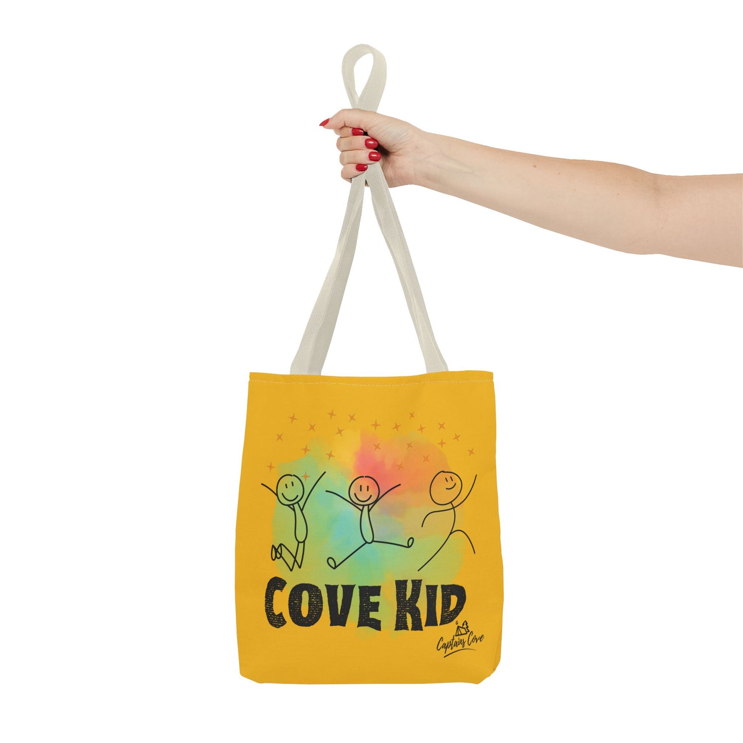 Yellow Kid Tote Bag (AOP)