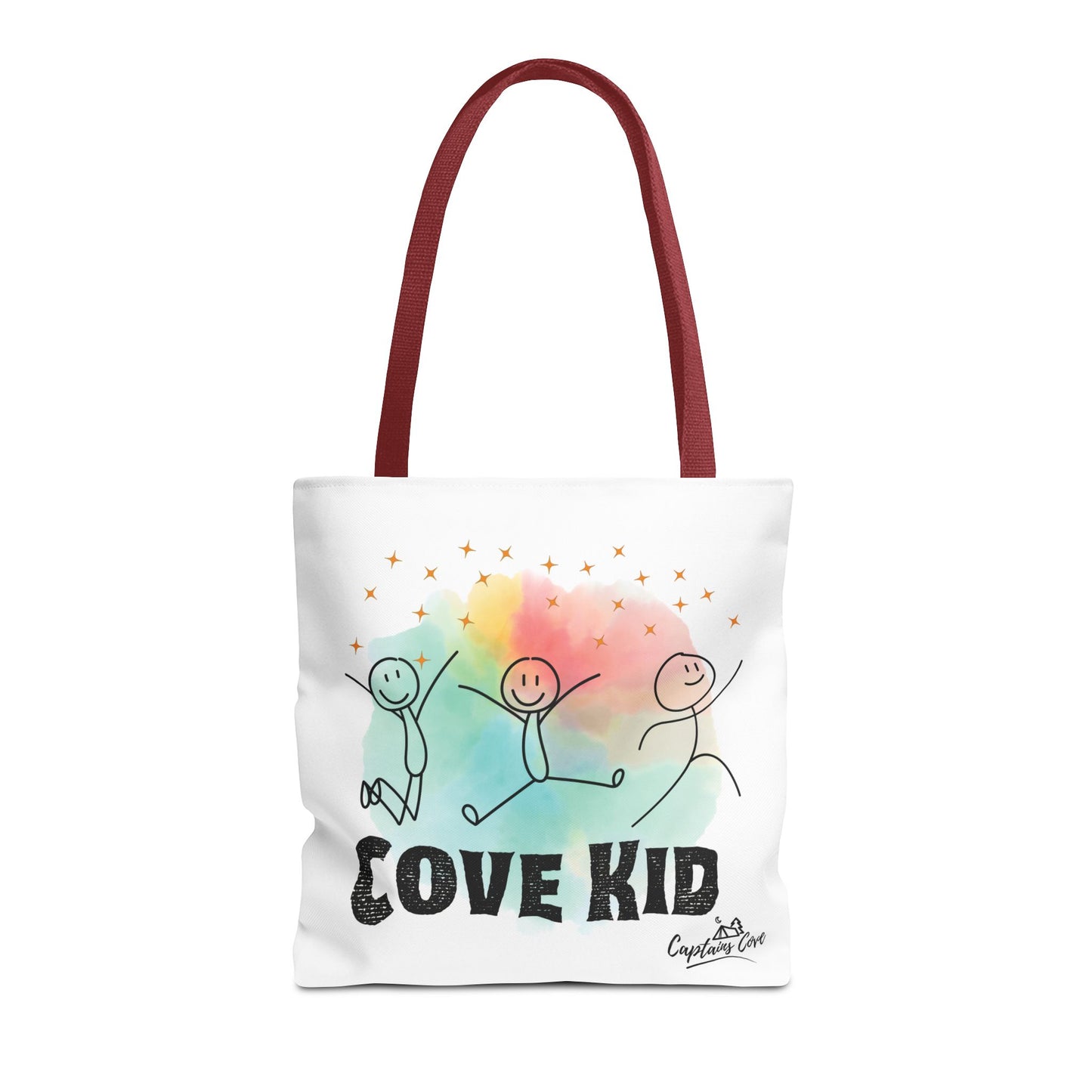 White Kid Tote Bag (AOP)