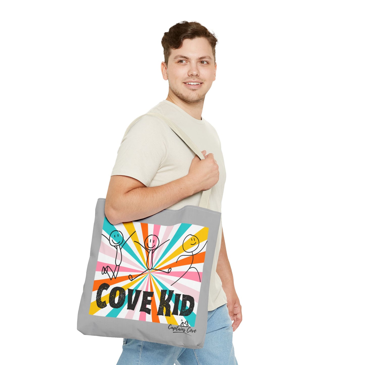 Gray Cove Kid Tote Bag (AOP)