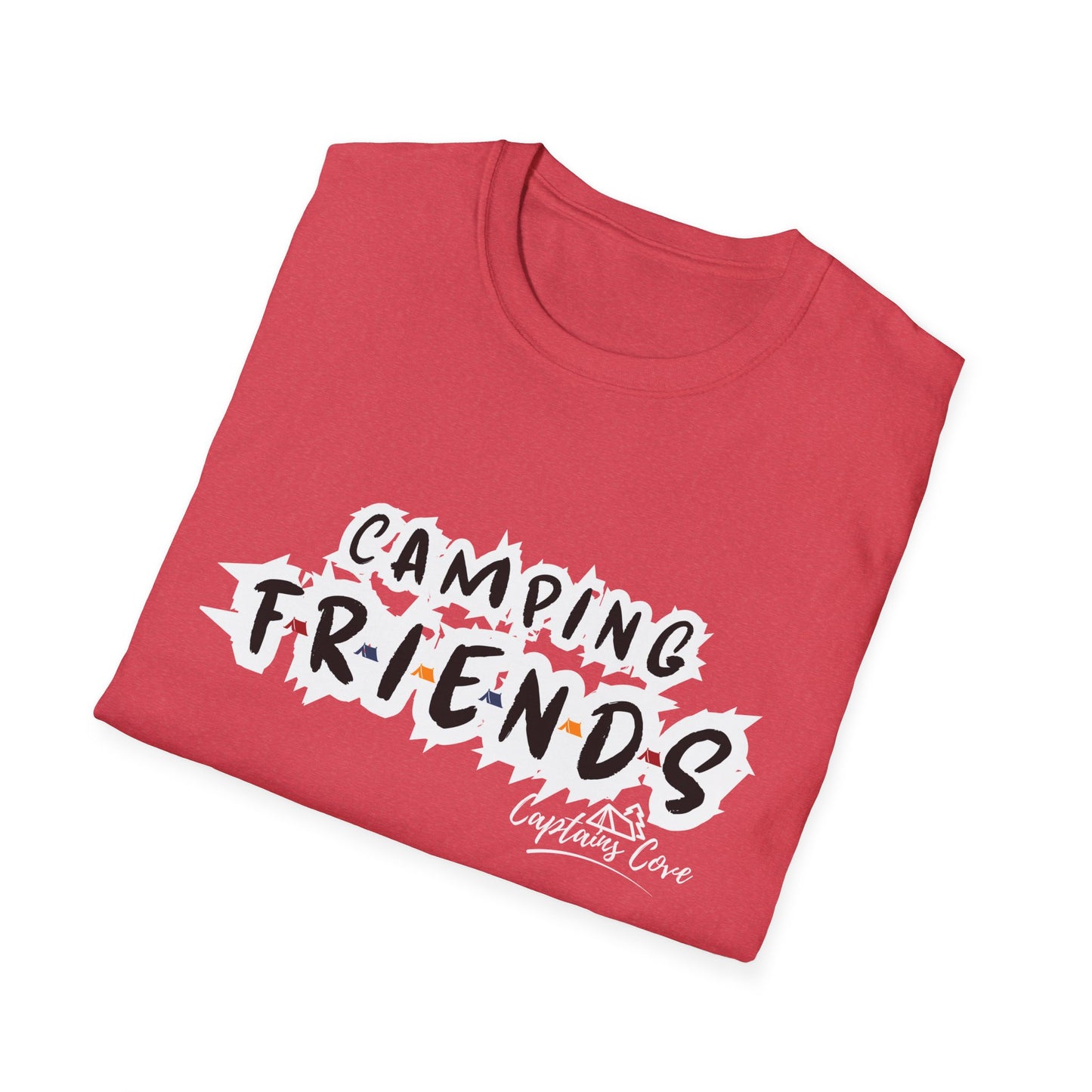 Camping Friends- Unisex Softstyle T-Shirt