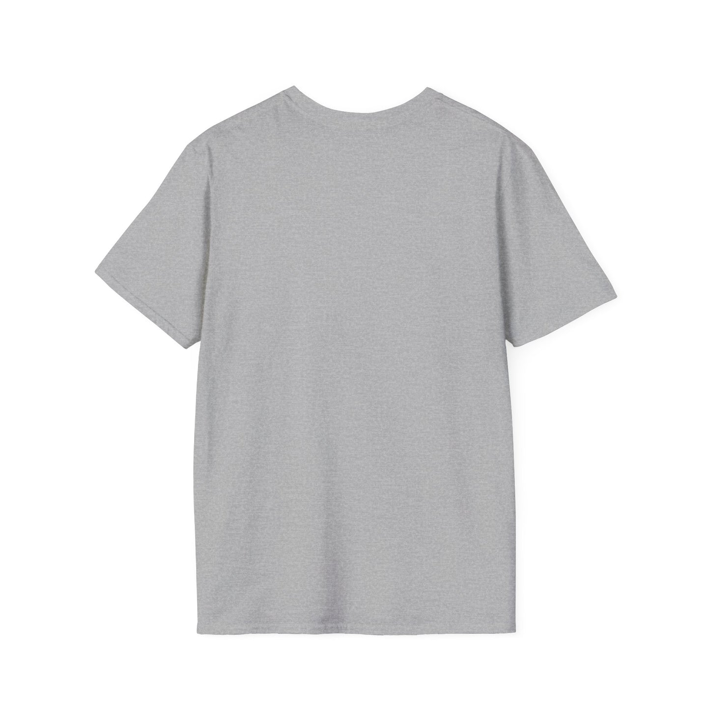 Camping Friends B&W- Unisex Softstyle T-Shirt