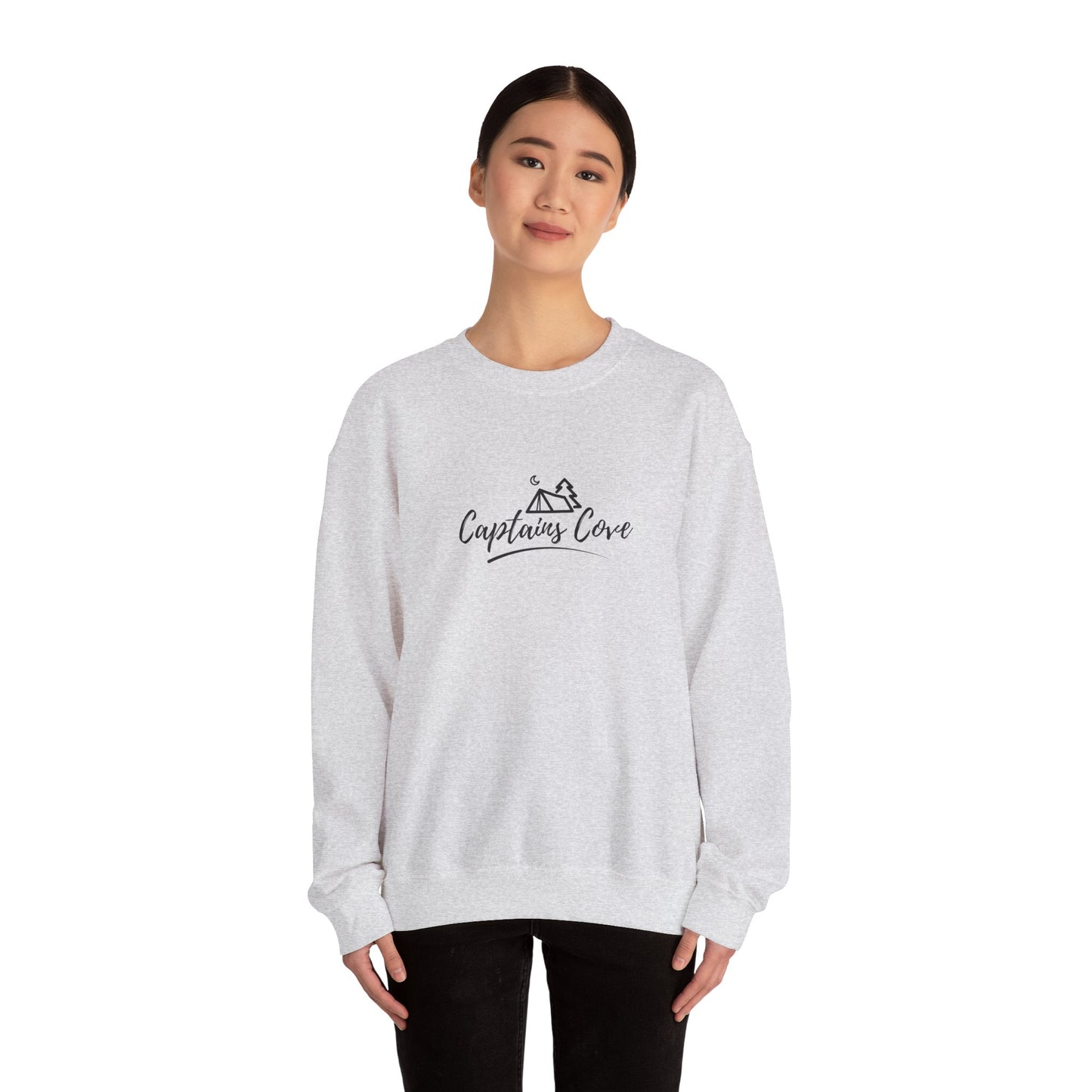 FREE SHIPPING: Classic Logo (Black) Unisex Heavy Blend™ Crewneck Sweatshirt