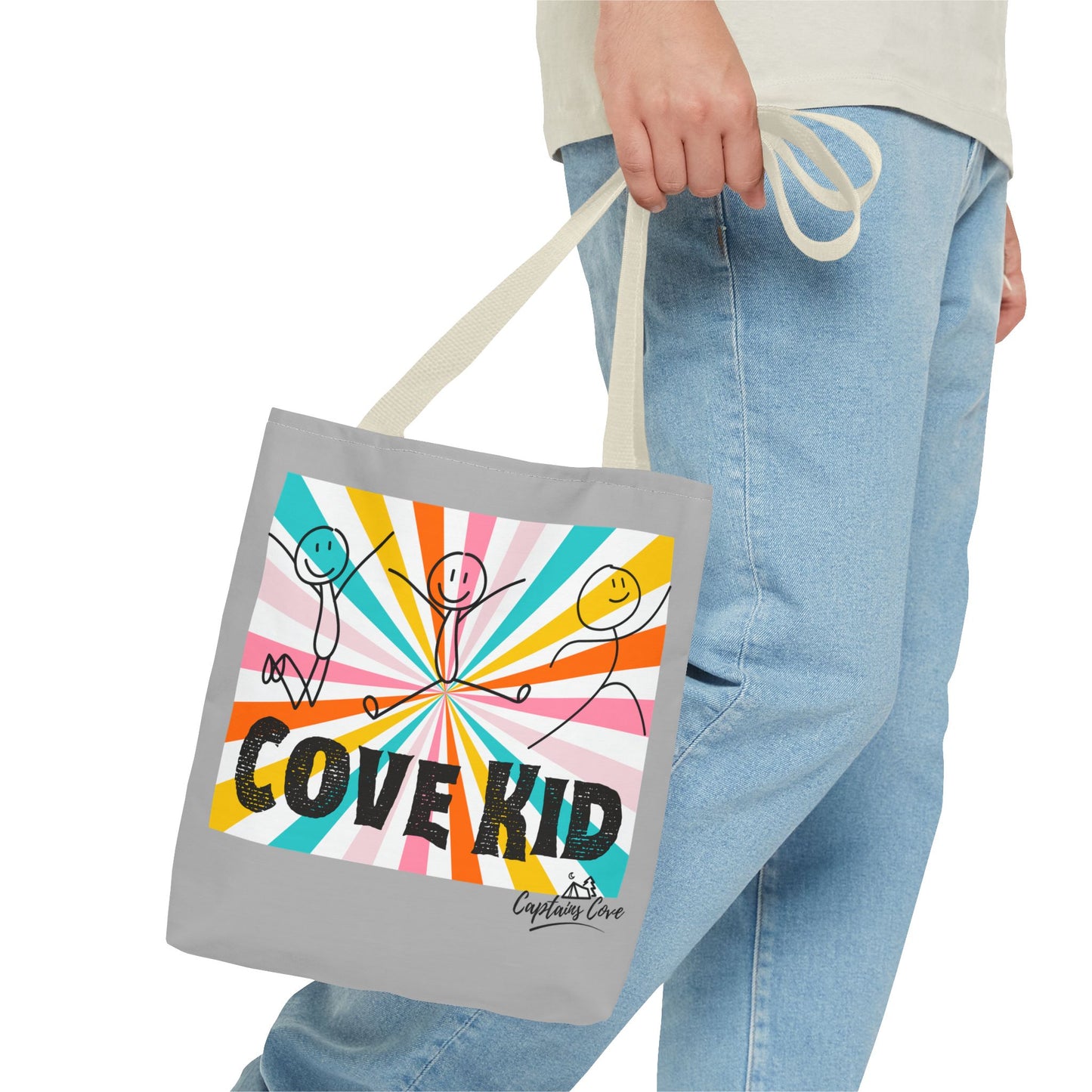 Gray Cove Kid Tote Bag (AOP)