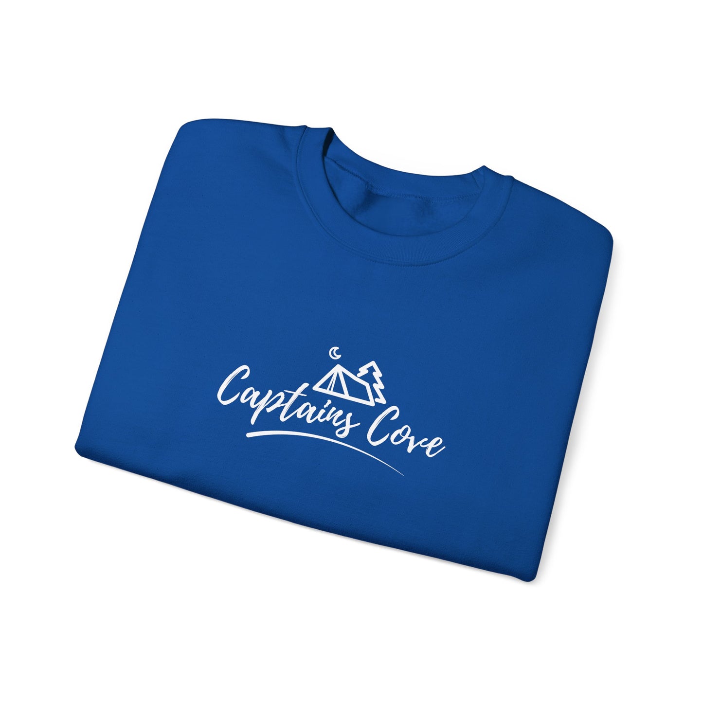 FREE SHIPPING: Classic Logo (White) Unisex Heavy Blend™ Crewneck Sweatshirt