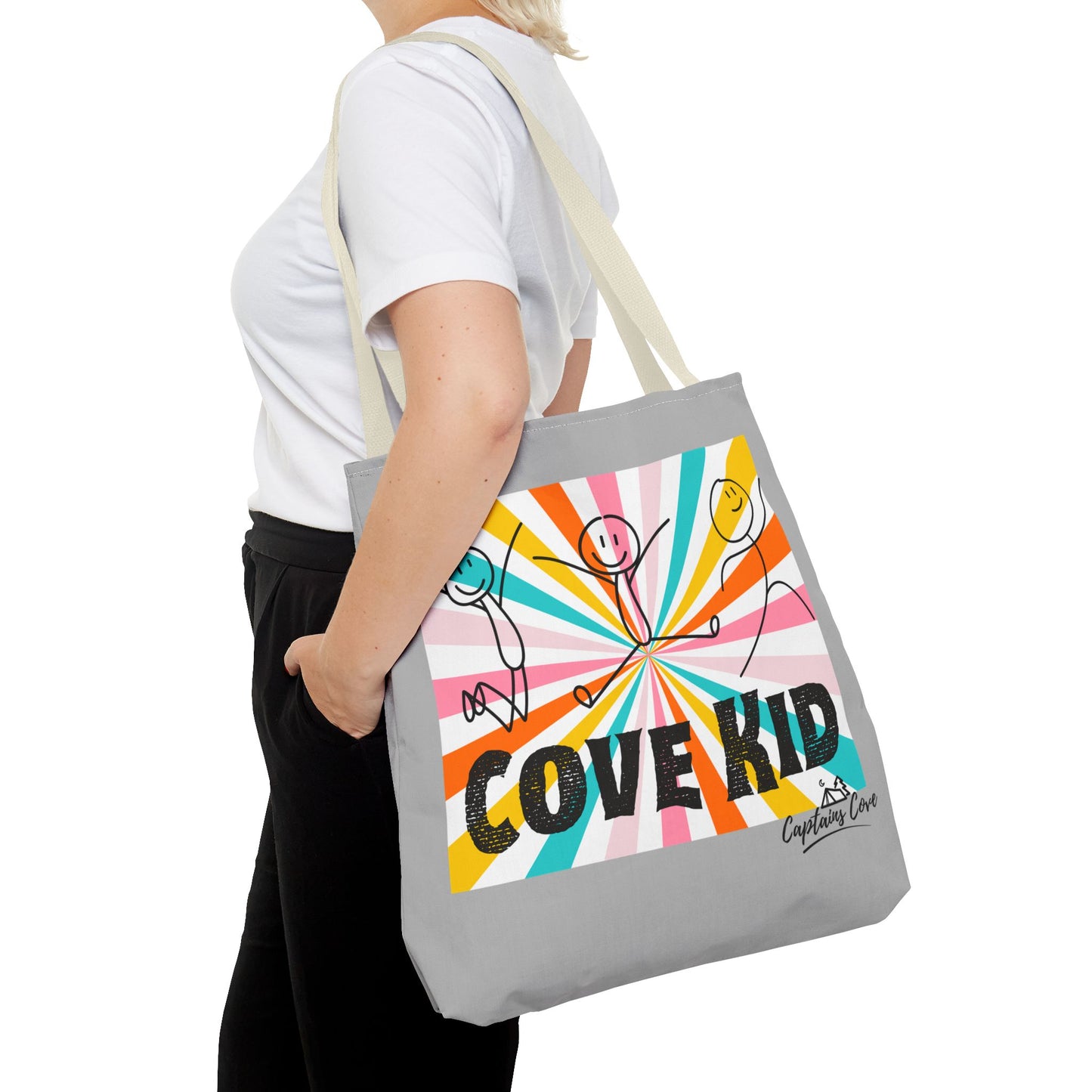 Gray Cove Kid Tote Bag (AOP)