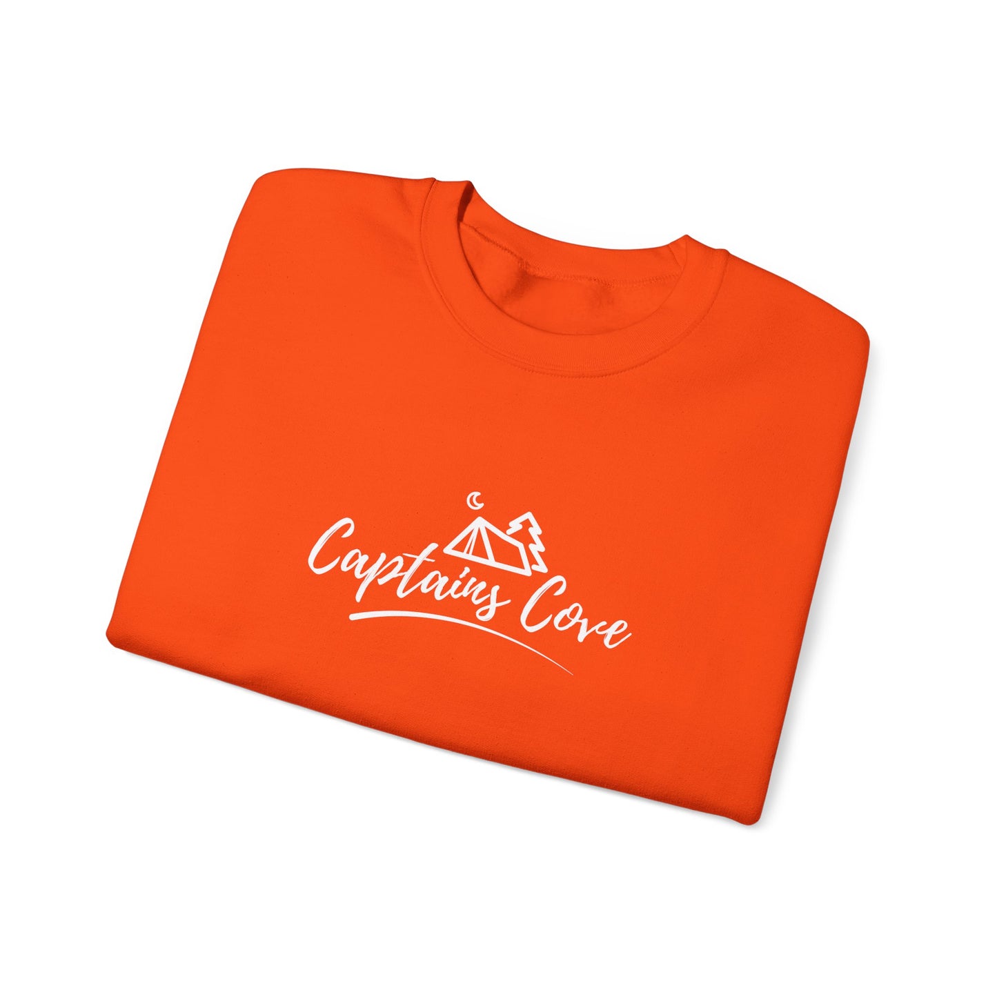 FREE SHIPPING: Classic Logo (White) Unisex Heavy Blend™ Crewneck Sweatshirt