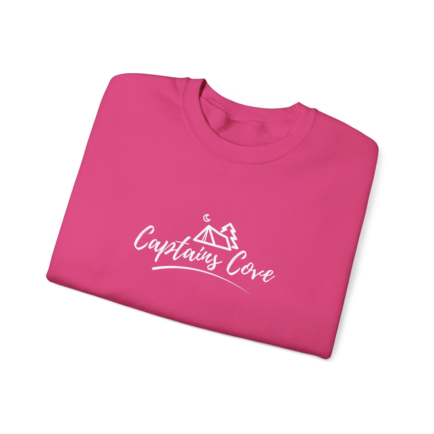 FREE SHIPPING: Classic Logo (White) Unisex Heavy Blend™ Crewneck Sweatshirt