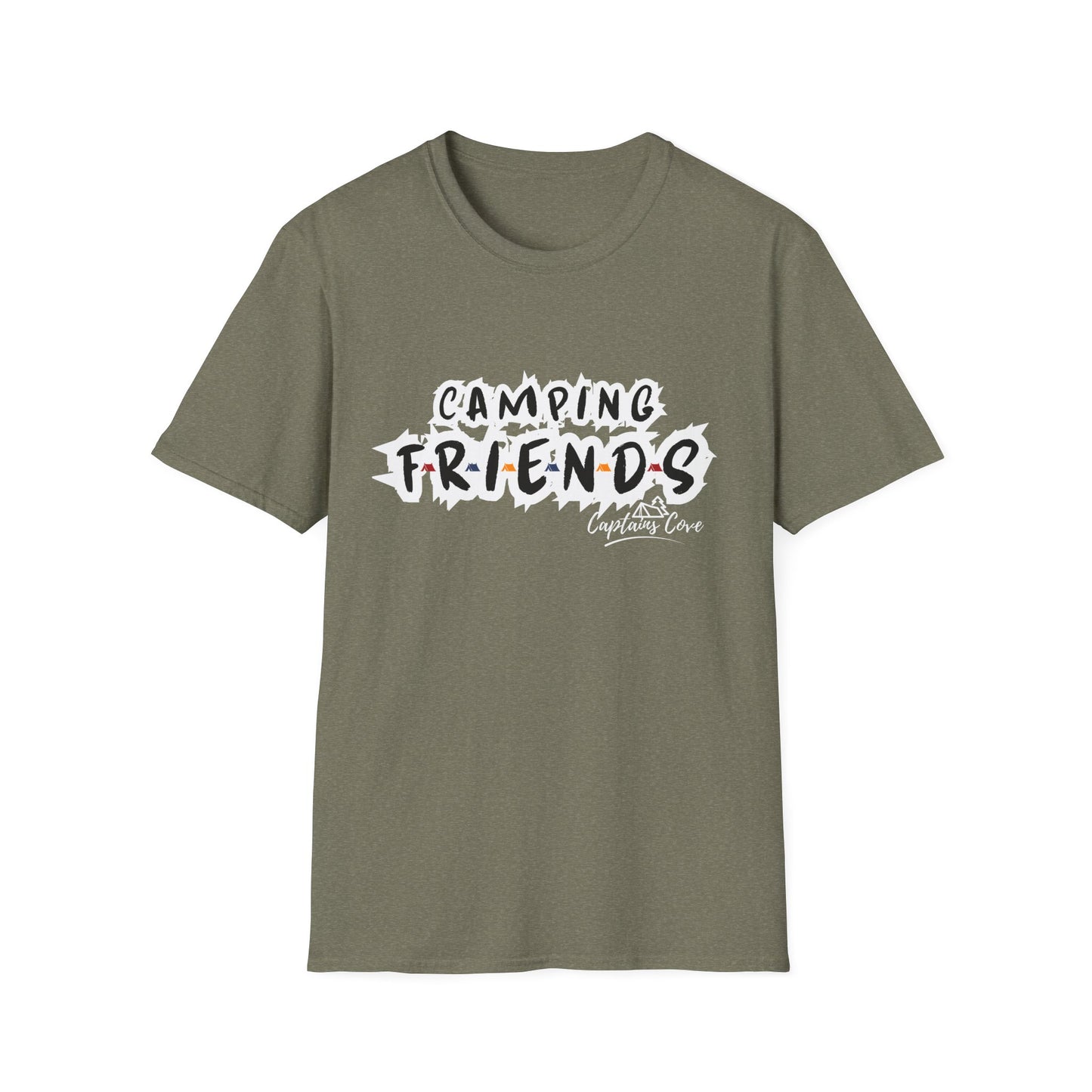 Camping Friends- Unisex Softstyle T-Shirt