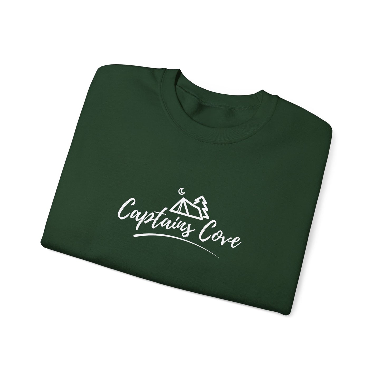 FREE SHIPPING: Classic Logo (White) Unisex Heavy Blend™ Crewneck Sweatshirt