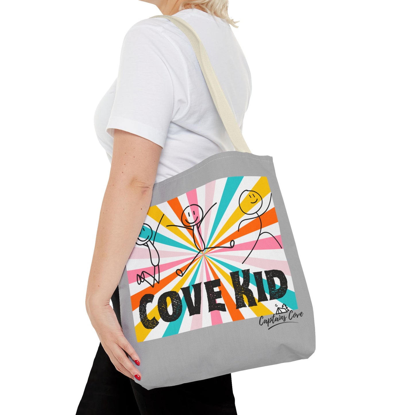 Gray Cove Kid Tote Bag (AOP)