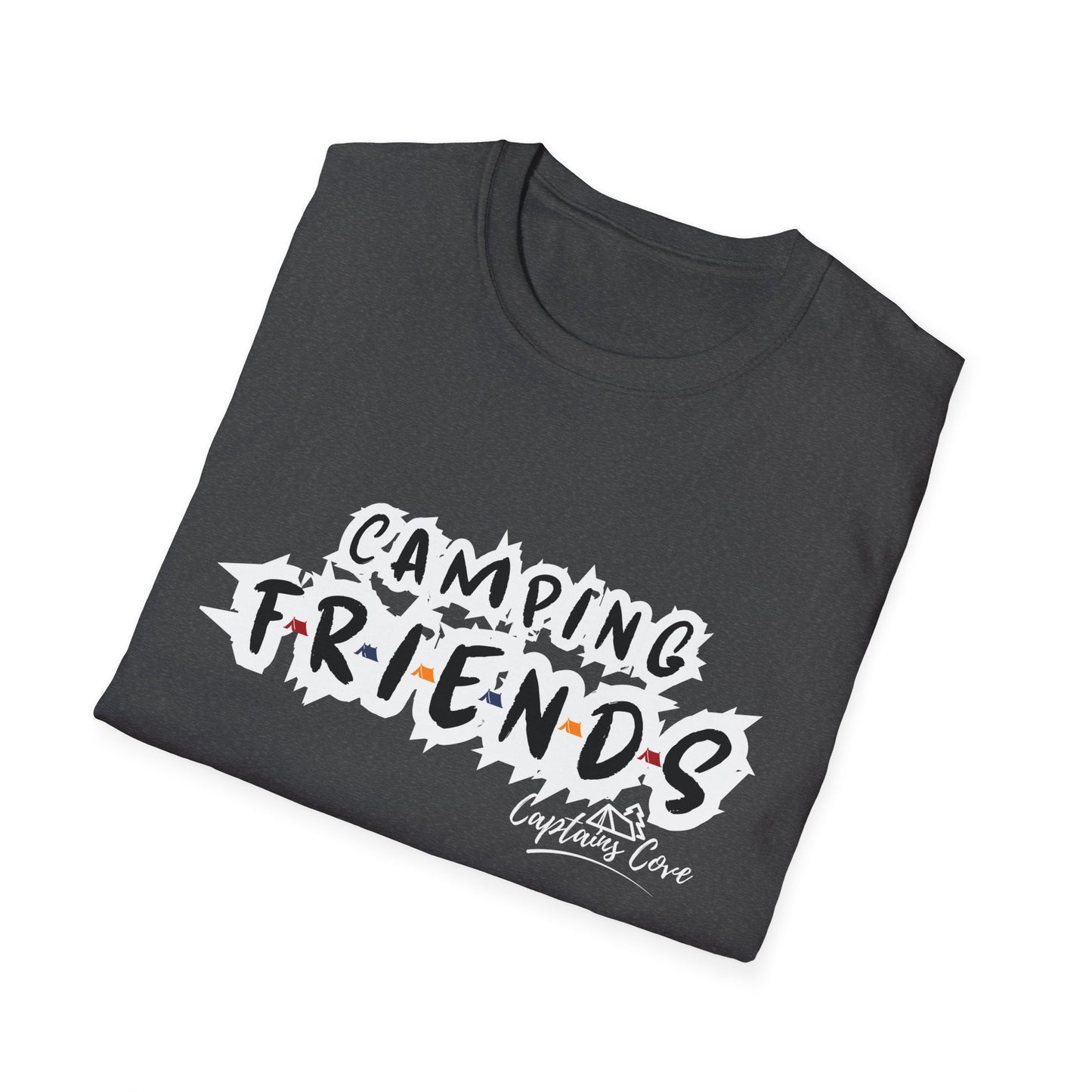 Camping Friends- Unisex Softstyle T-Shirt