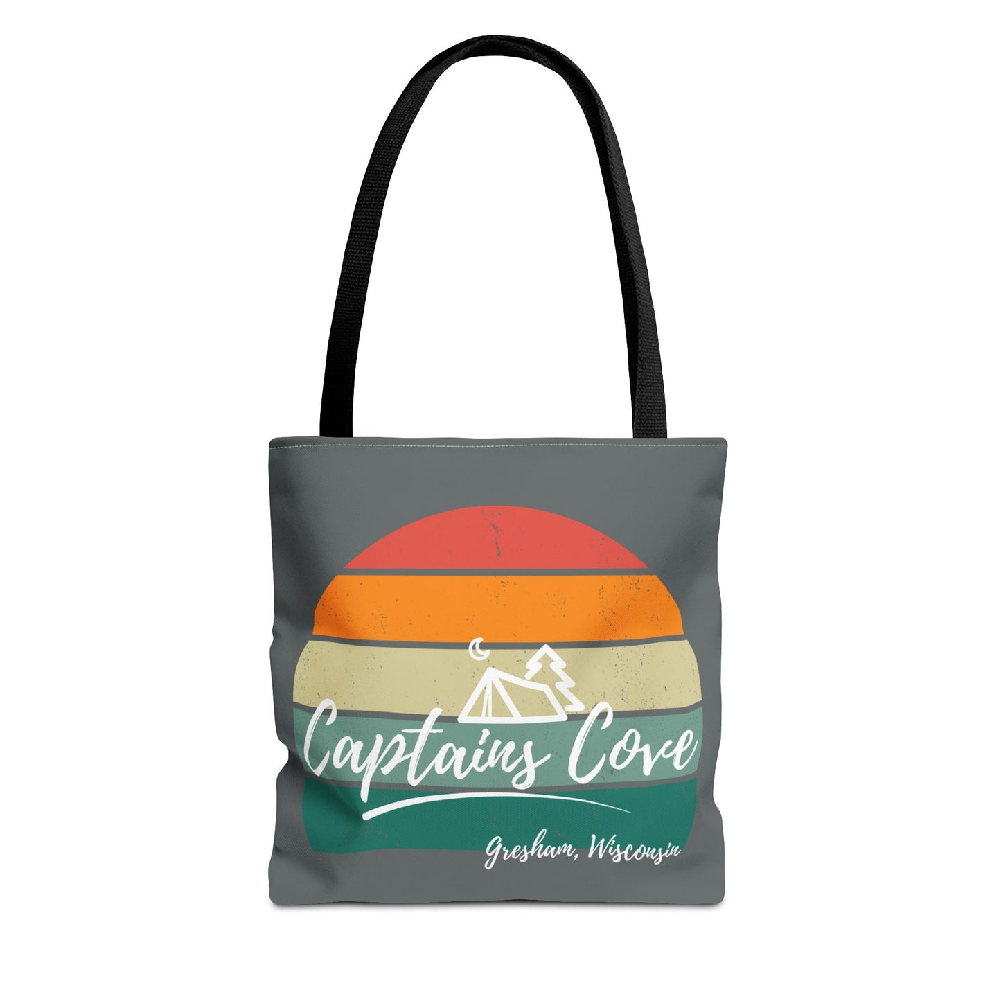 Gray Cove Tote Bag (AOP)