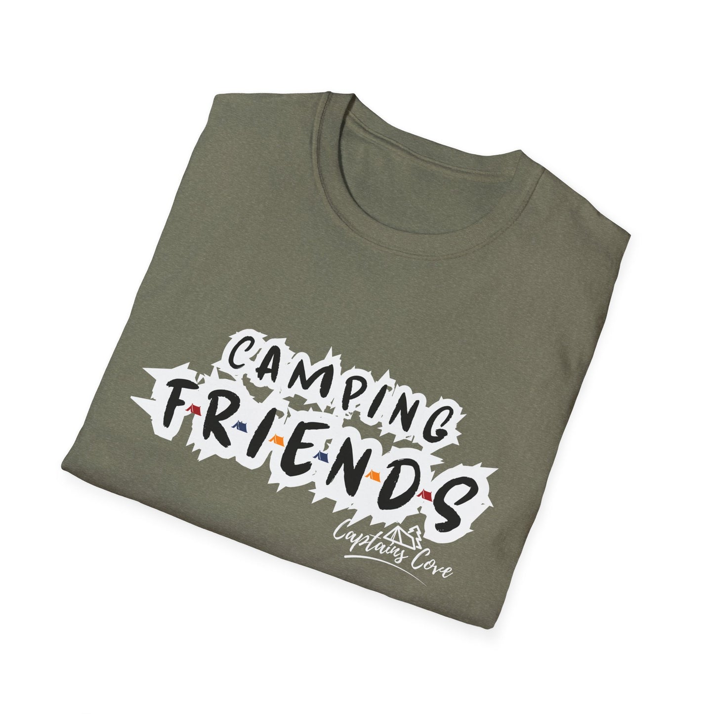 Camping Friends- Unisex Softstyle T-Shirt