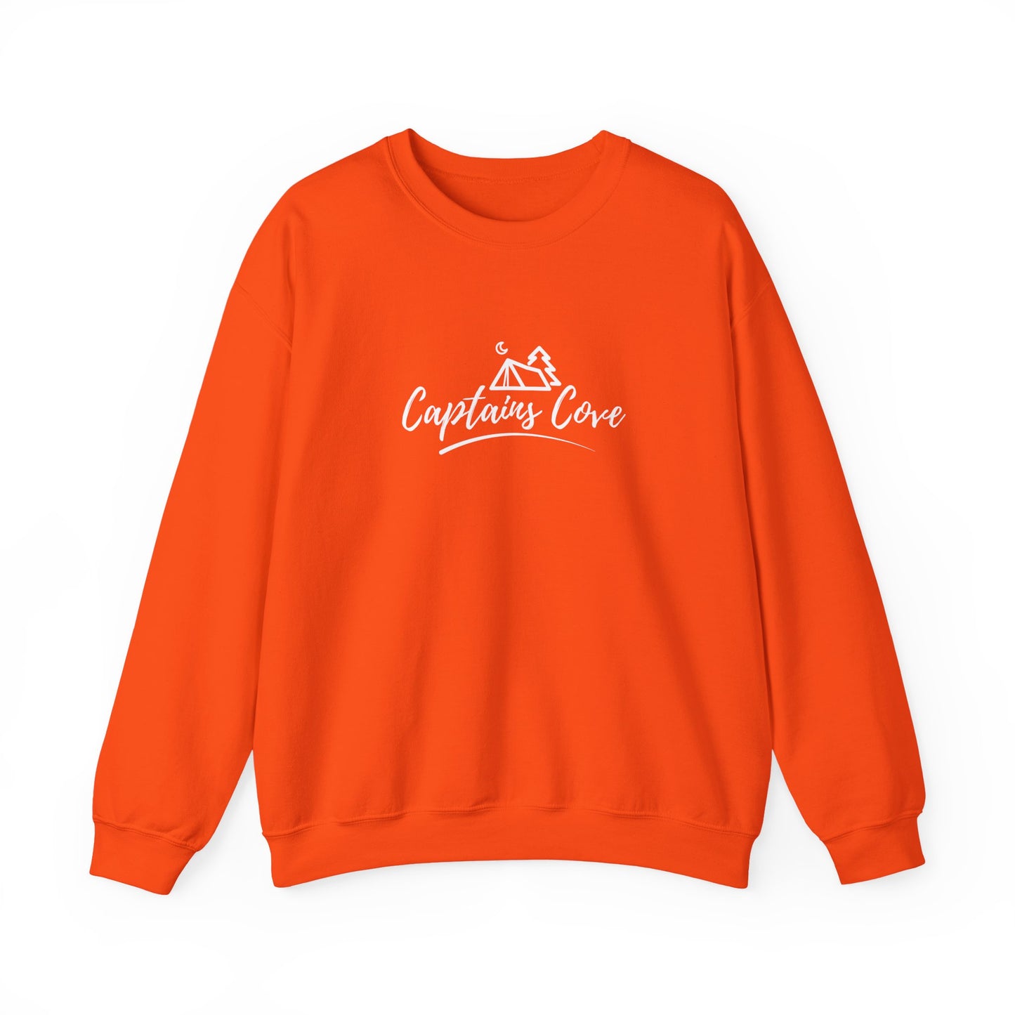 FREE SHIPPING: Classic Logo (White) Unisex Heavy Blend™ Crewneck Sweatshirt