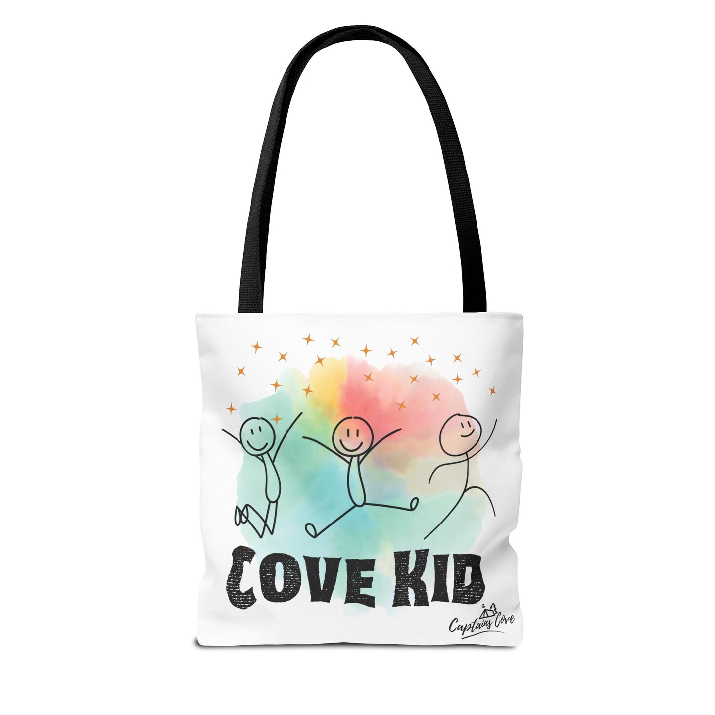 White Kid Tote Bag (AOP)