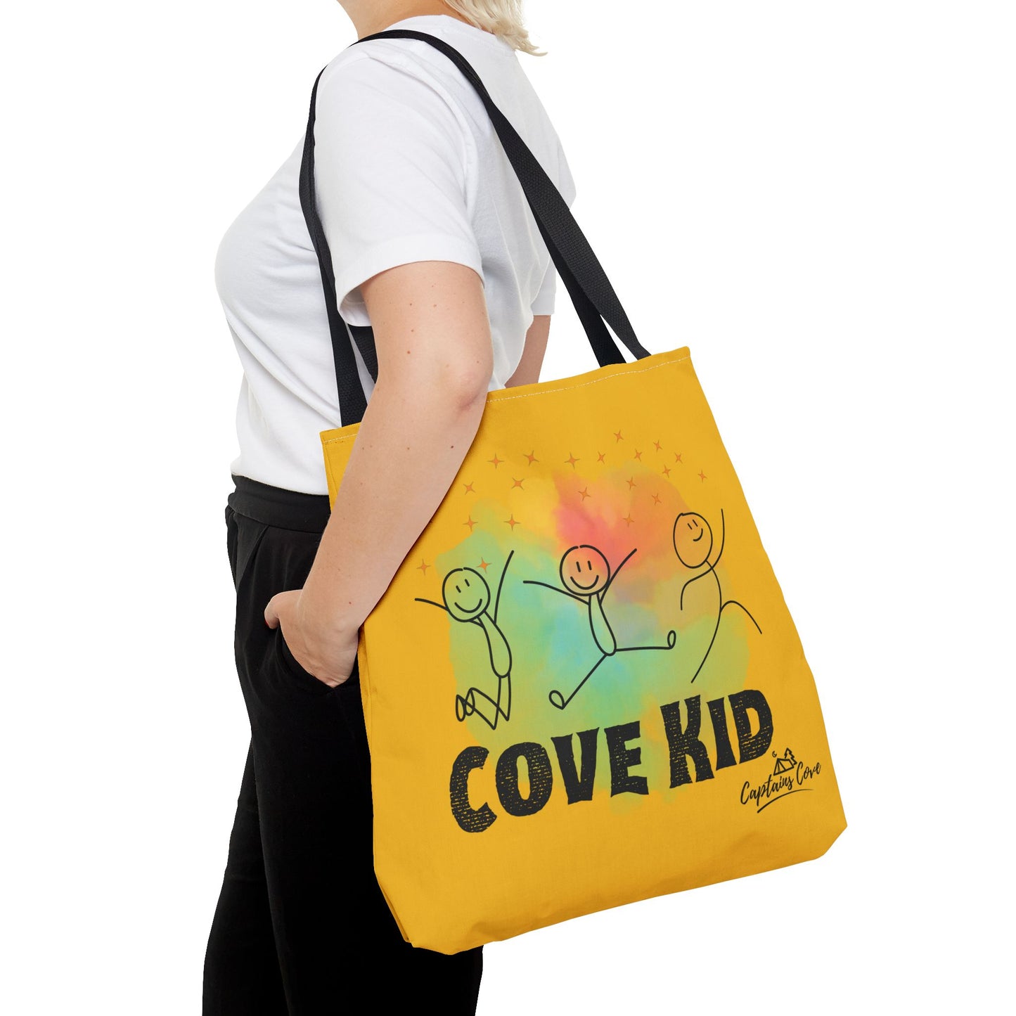 Yellow Kid Tote Bag (AOP)