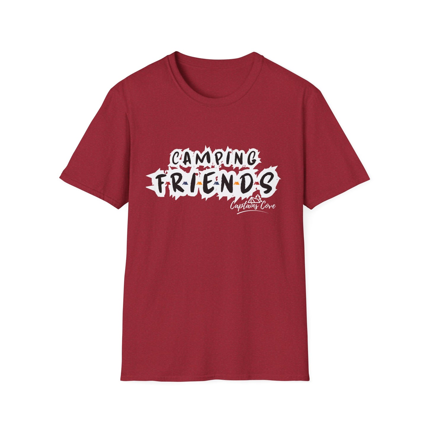 Camping Friends- Unisex Softstyle T-Shirt