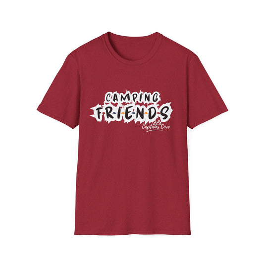 Camping Friends- Unisex Softstyle T-Shirt