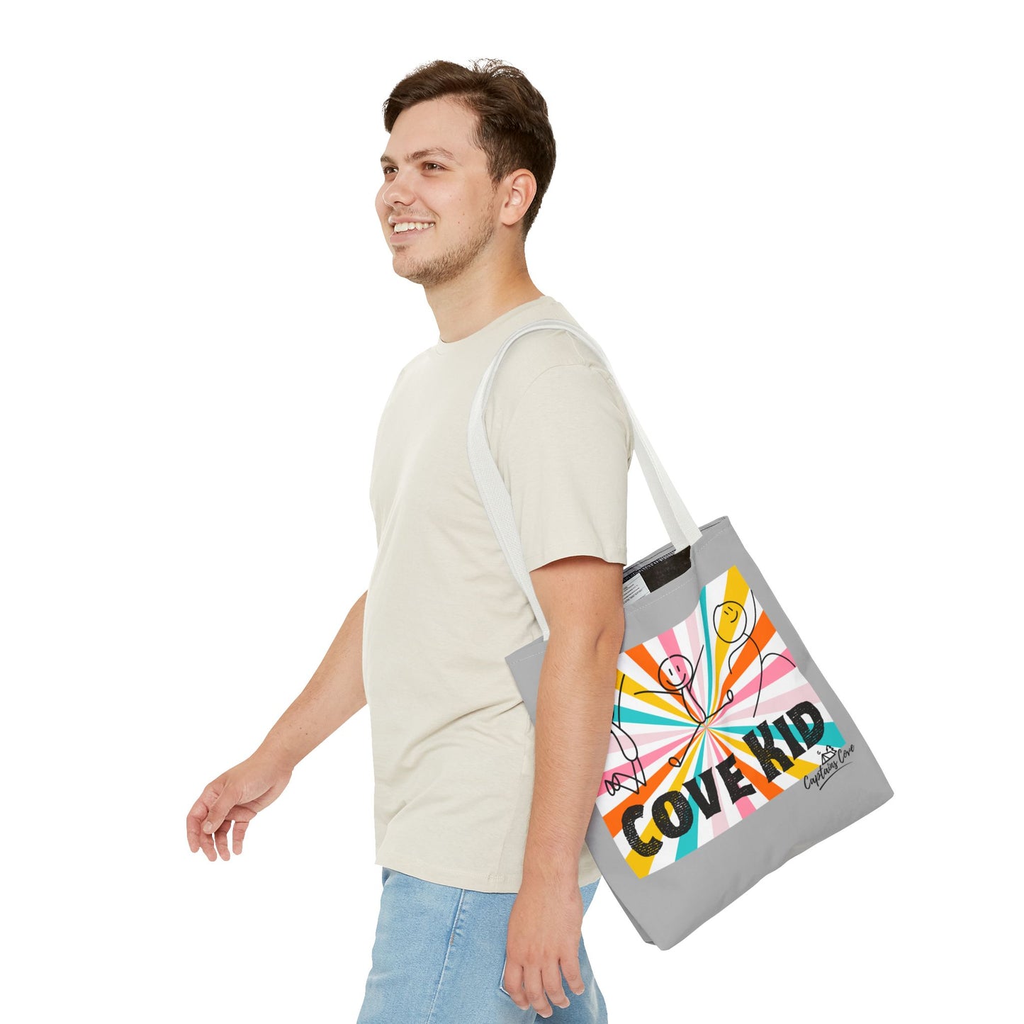 Gray Cove Kid Tote Bag (AOP)