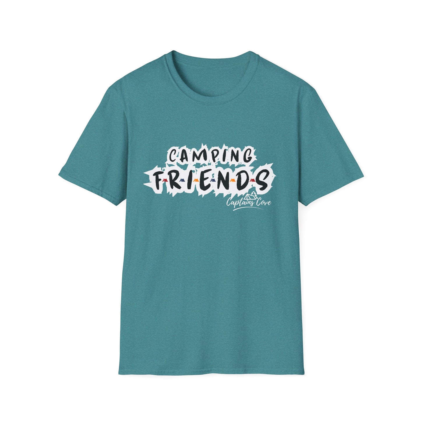 Camping Friends- Unisex Softstyle T-Shirt