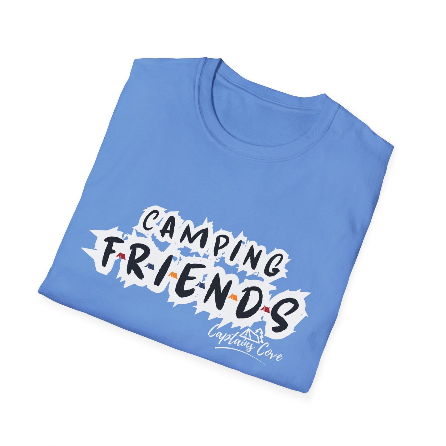 Camping Friends- Unisex Softstyle T-Shirt