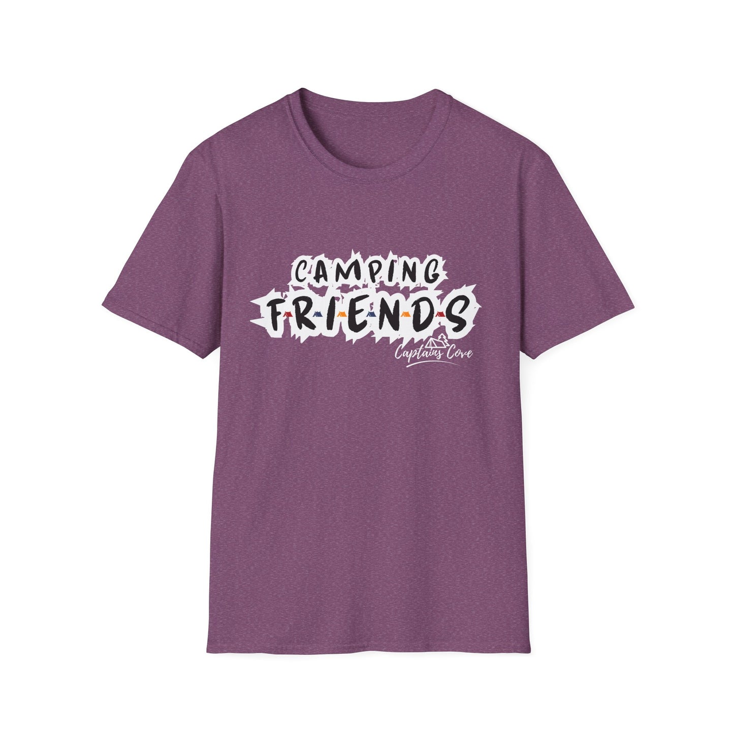 Camping Friends- Unisex Softstyle T-Shirt