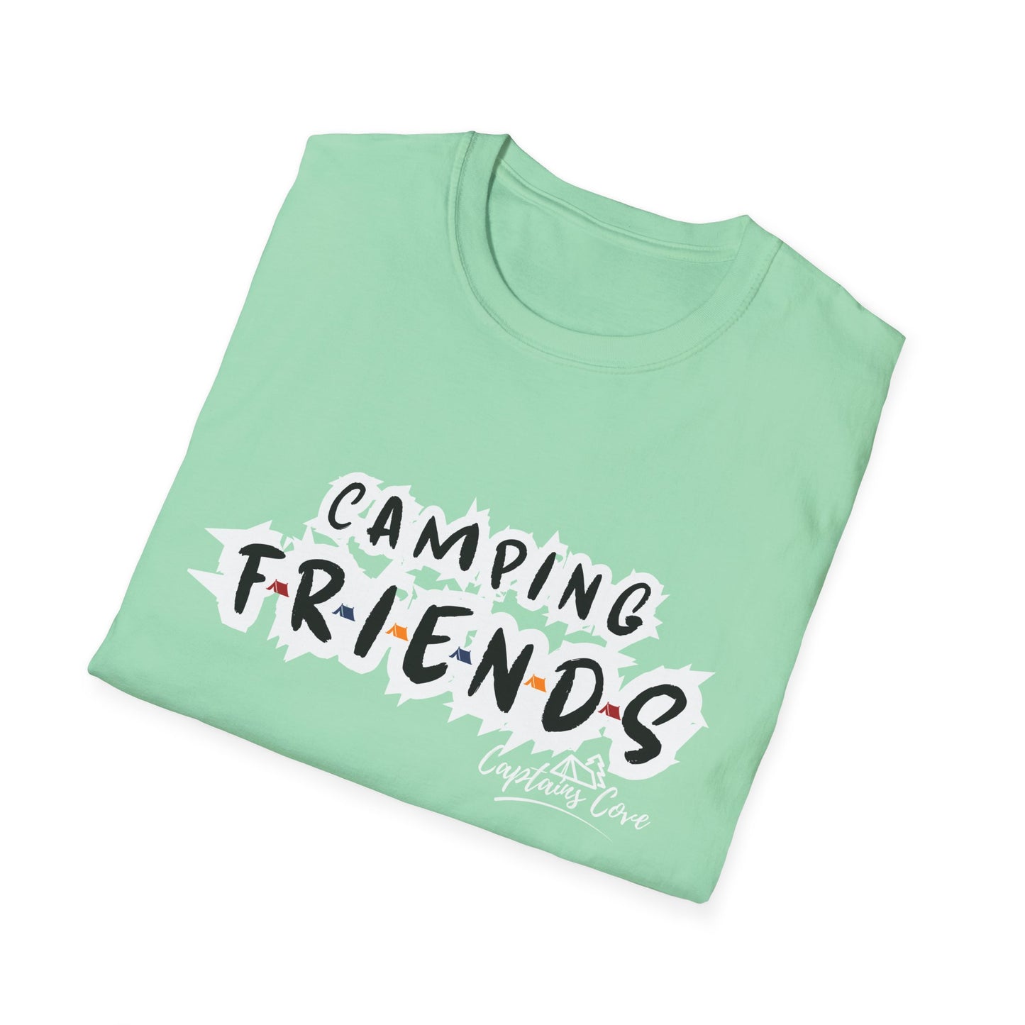 Camping Friends- Unisex Softstyle T-Shirt