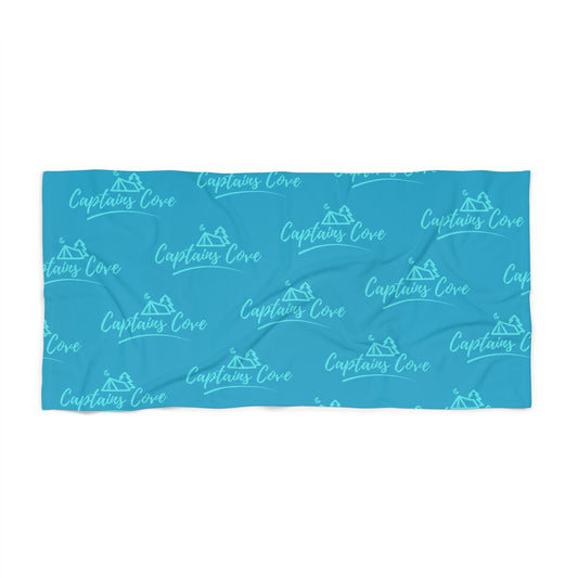 Aqua Beach Towel