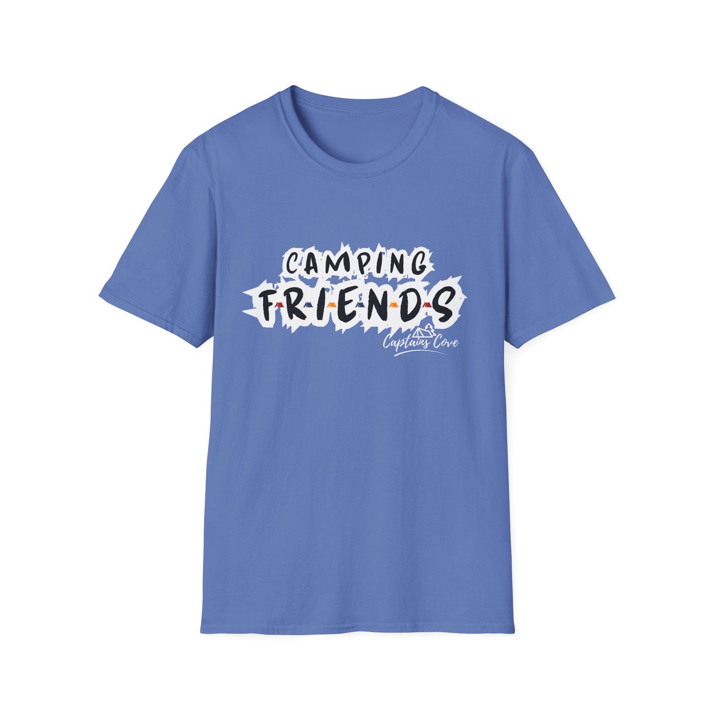 Camping Friends- Unisex Softstyle T-Shirt