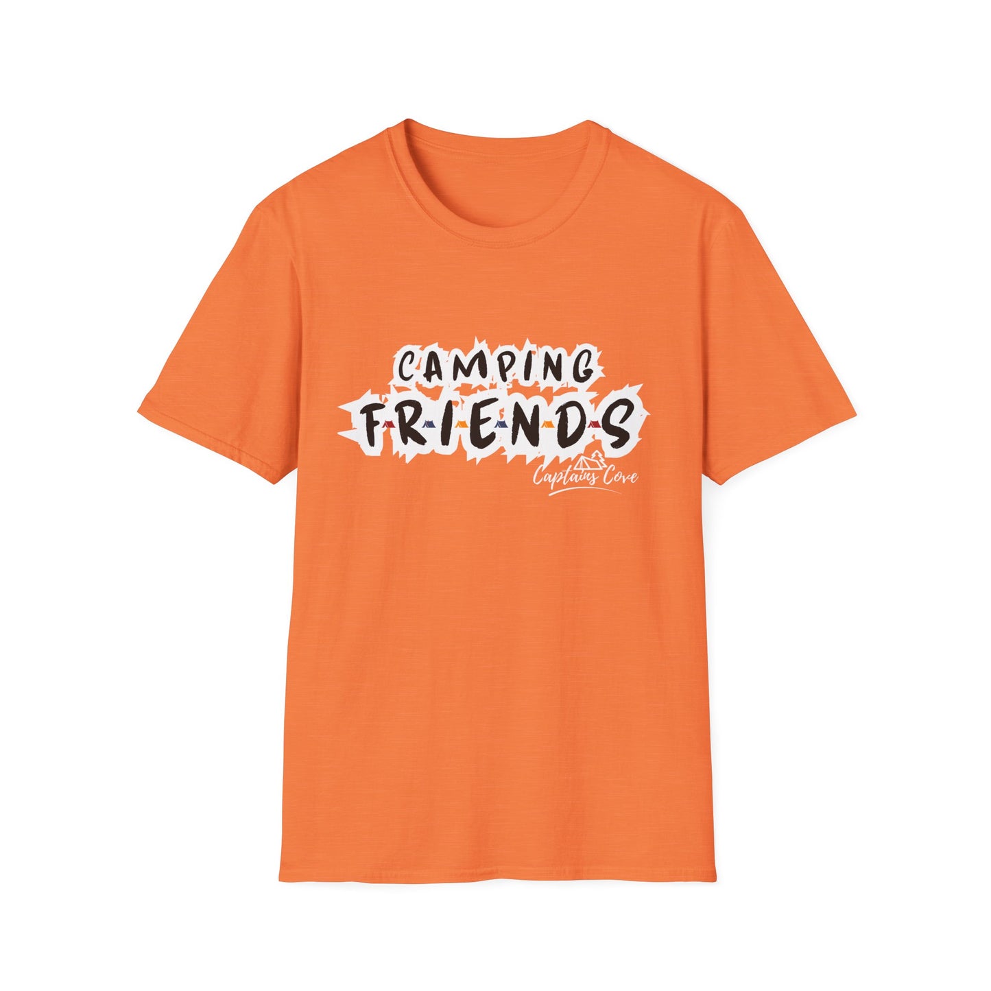 Camping Friends- Unisex Softstyle T-Shirt
