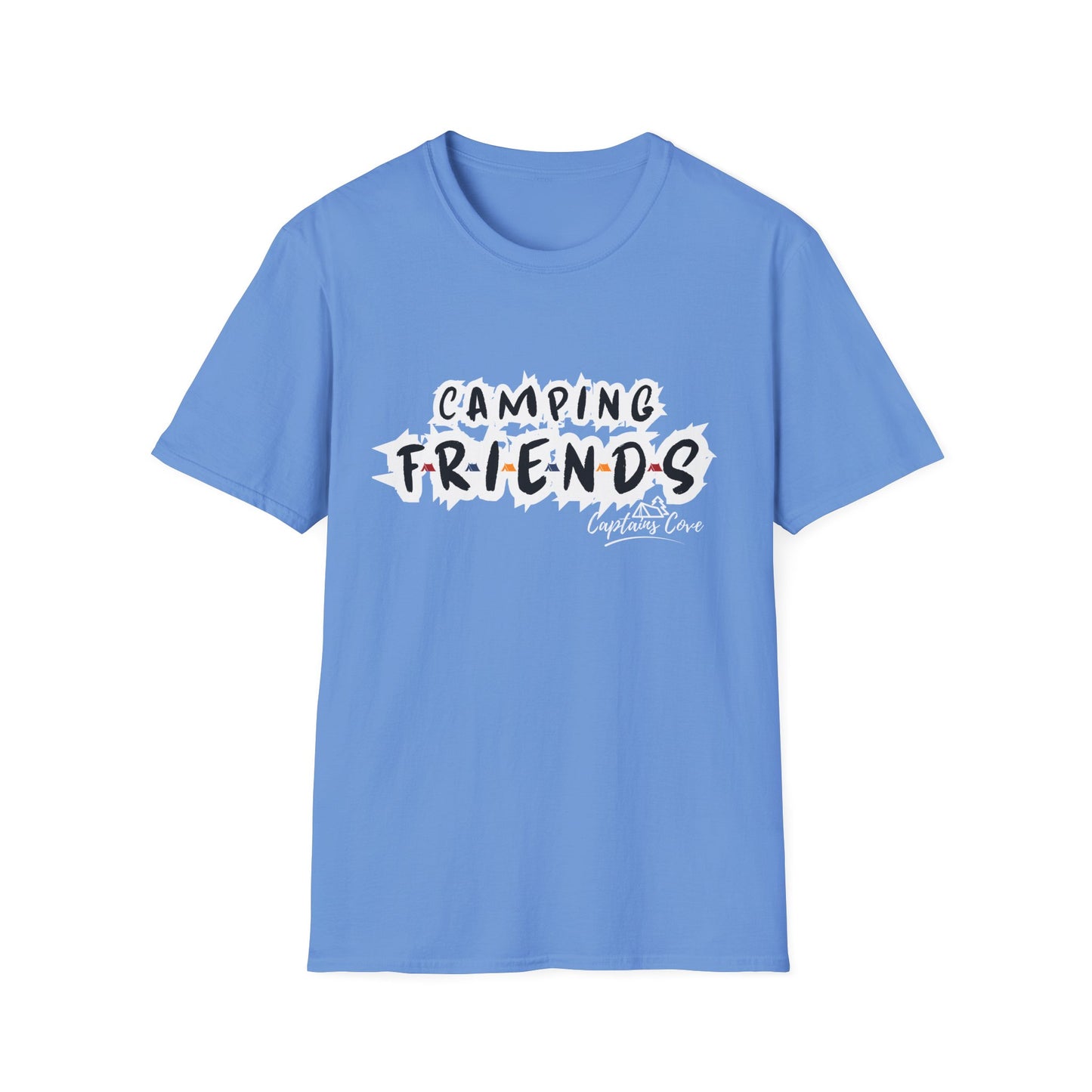 Camping Friends- Unisex Softstyle T-Shirt