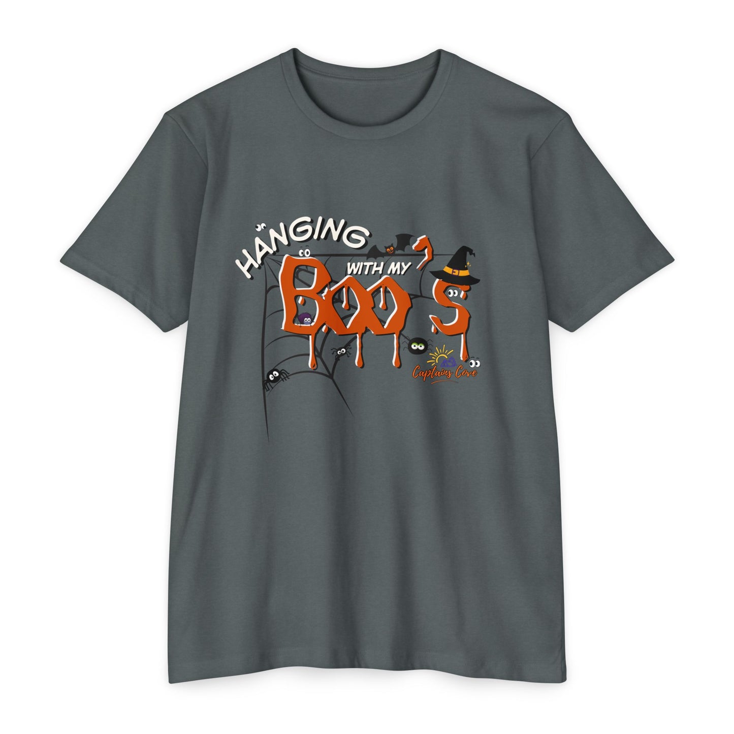 Hanging With My Boo's - Unisex CVC Jersey T-shirt
