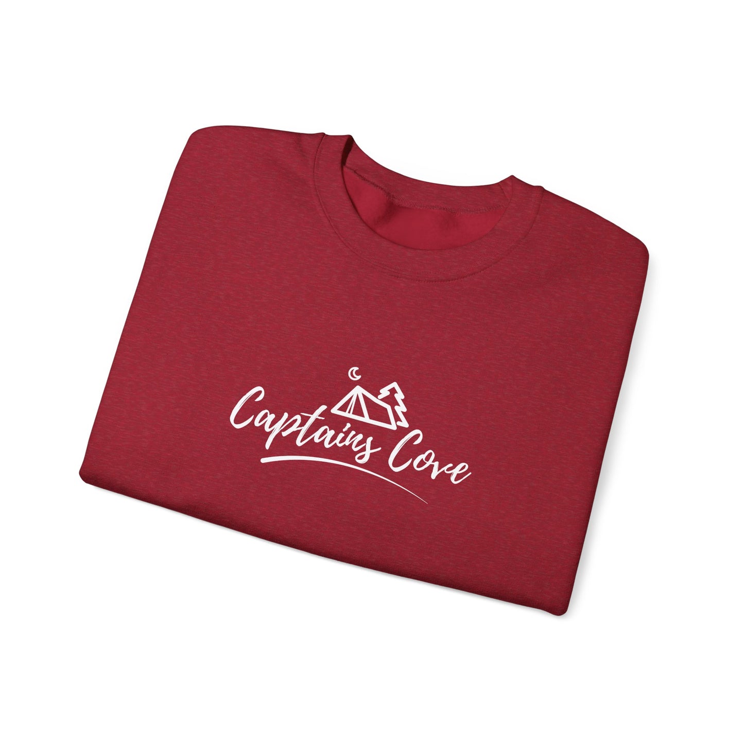 FREE SHIPPING: Classic Logo (White) Unisex Heavy Blend™ Crewneck Sweatshirt