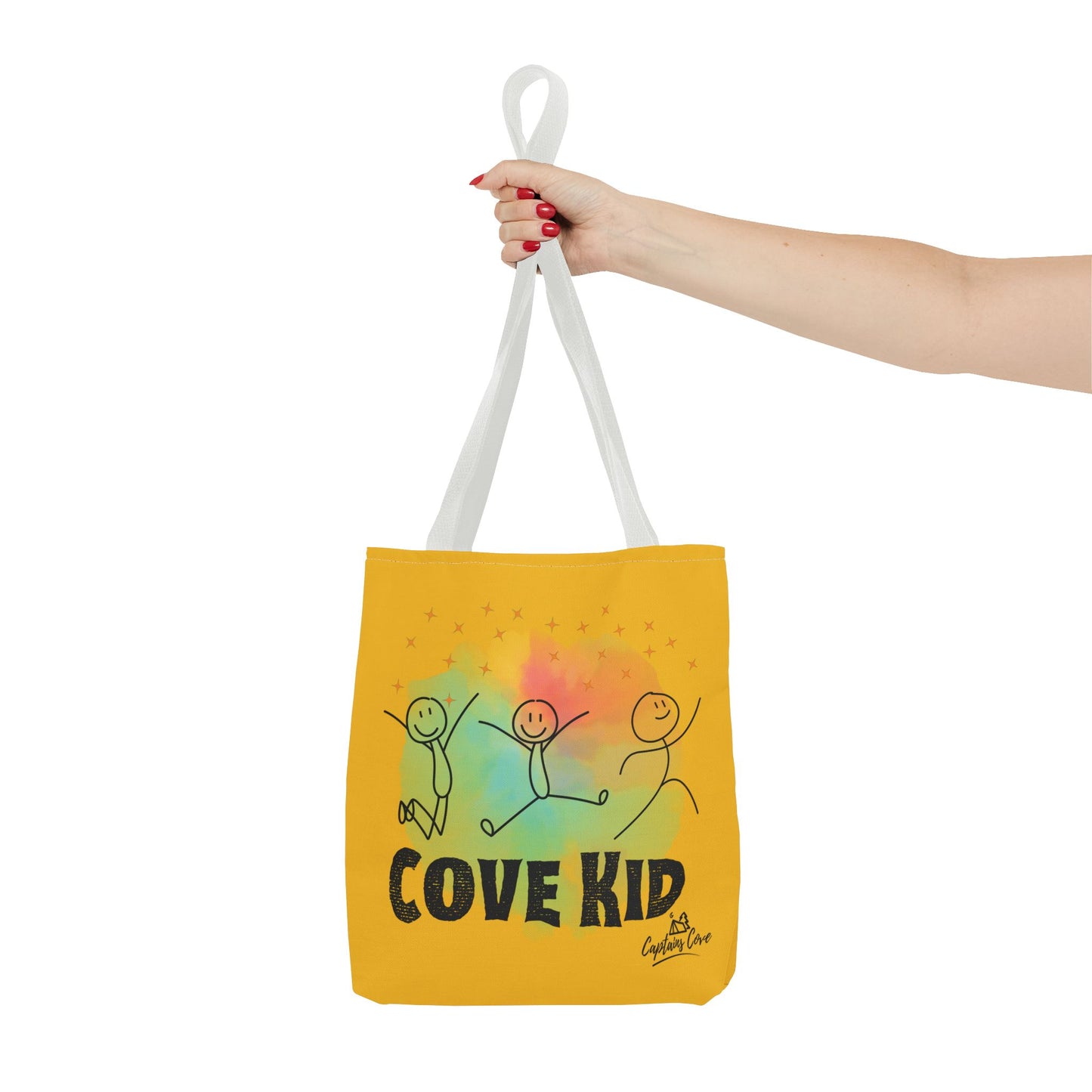 Yellow Kid Tote Bag (AOP)