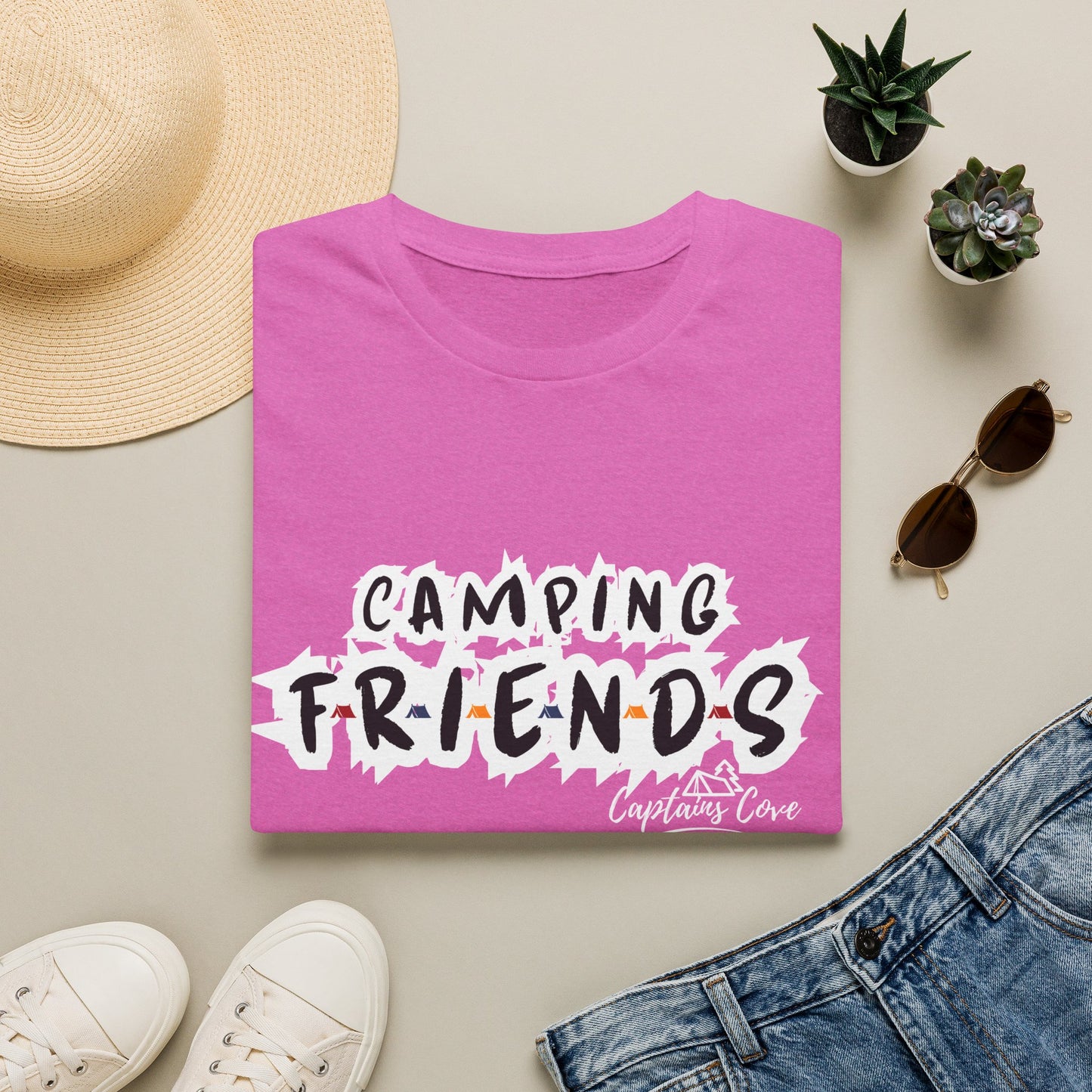 Camping Friends- Unisex Softstyle T-Shirt