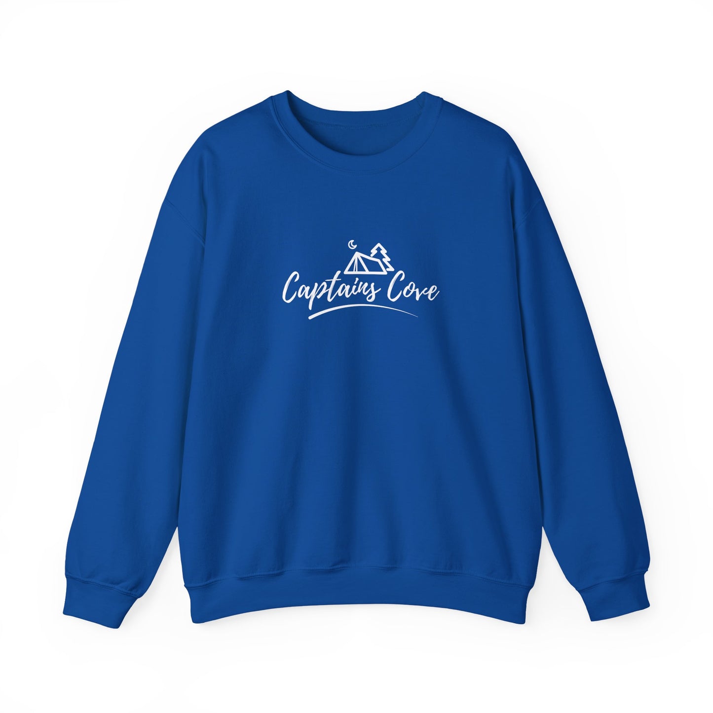 FREE SHIPPING: Classic Logo (White) Unisex Heavy Blend™ Crewneck Sweatshirt