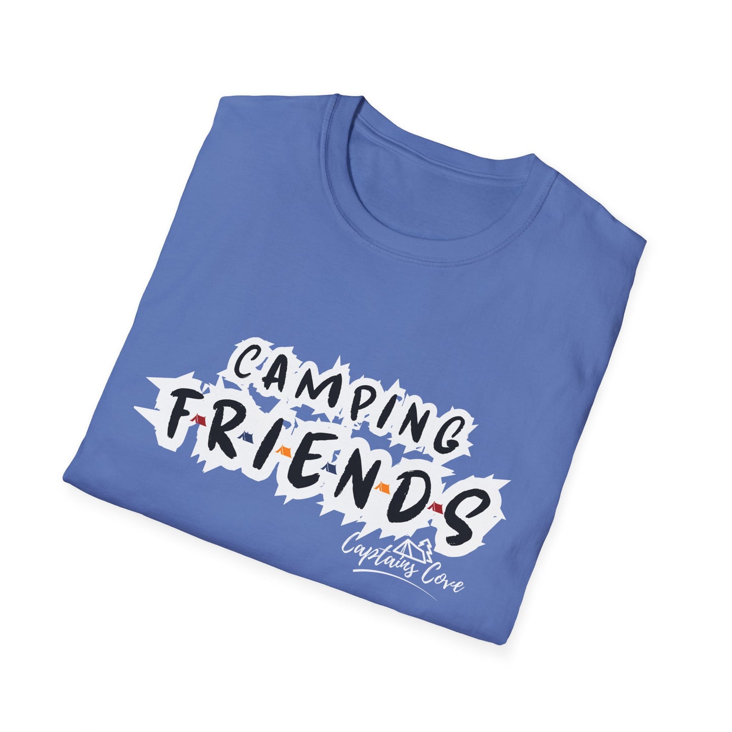 Camping Friends- Unisex Softstyle T-Shirt