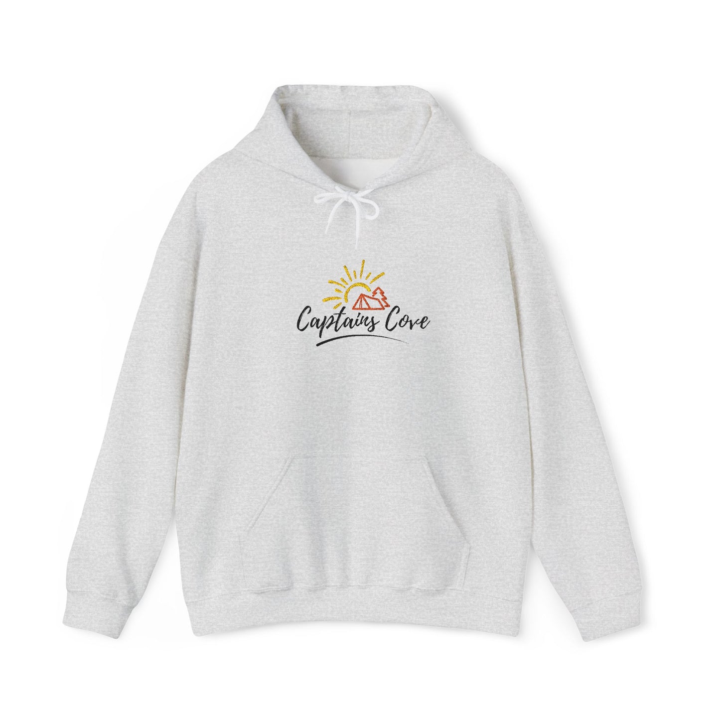 Dark Lettering- Embroidered Unisex Heavy Blend™ Hooded Sweatshirt
