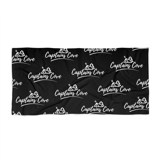 Black & White Beach Towel