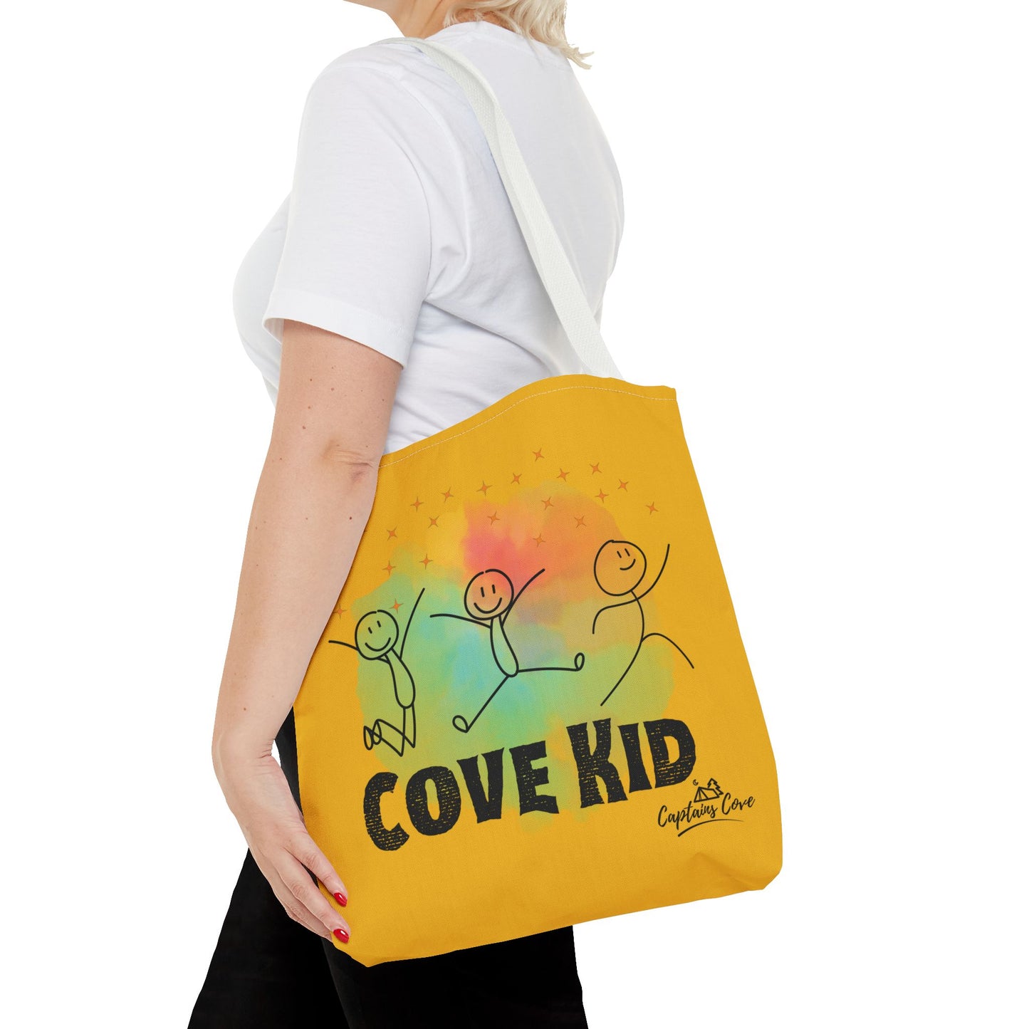 Yellow Kid Tote Bag (AOP)