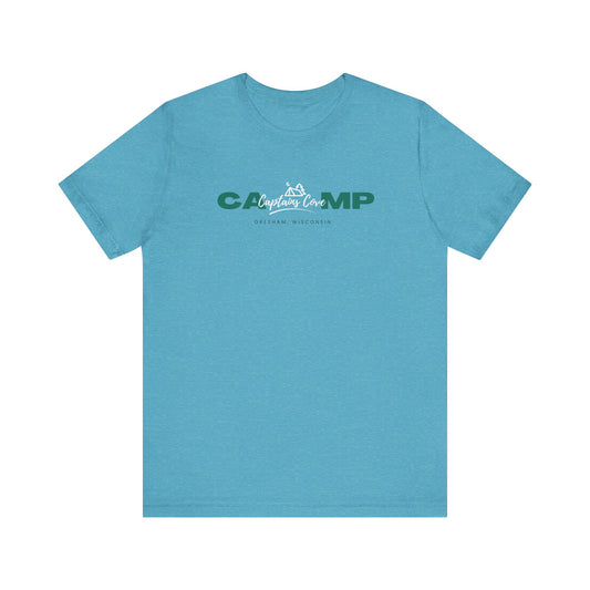 Teal & White Logo- Unisex Jersey Short Sleeve Tee