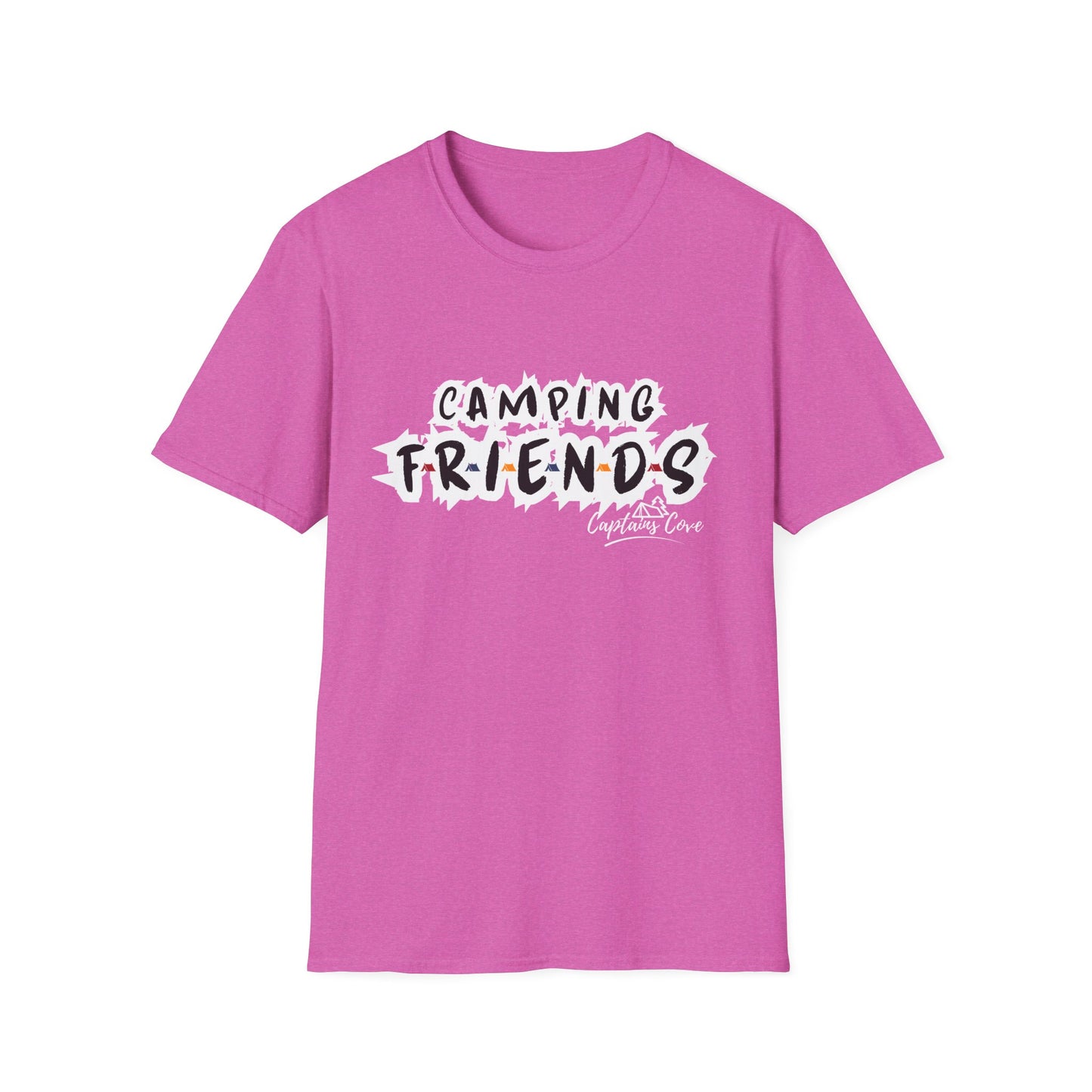Camping Friends- Unisex Softstyle T-Shirt
