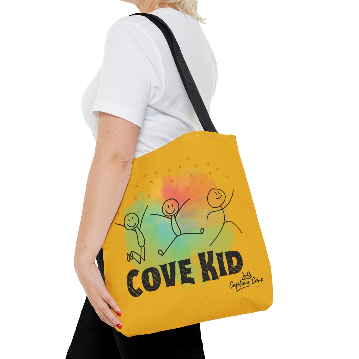 Yellow Kid Tote Bag (AOP)