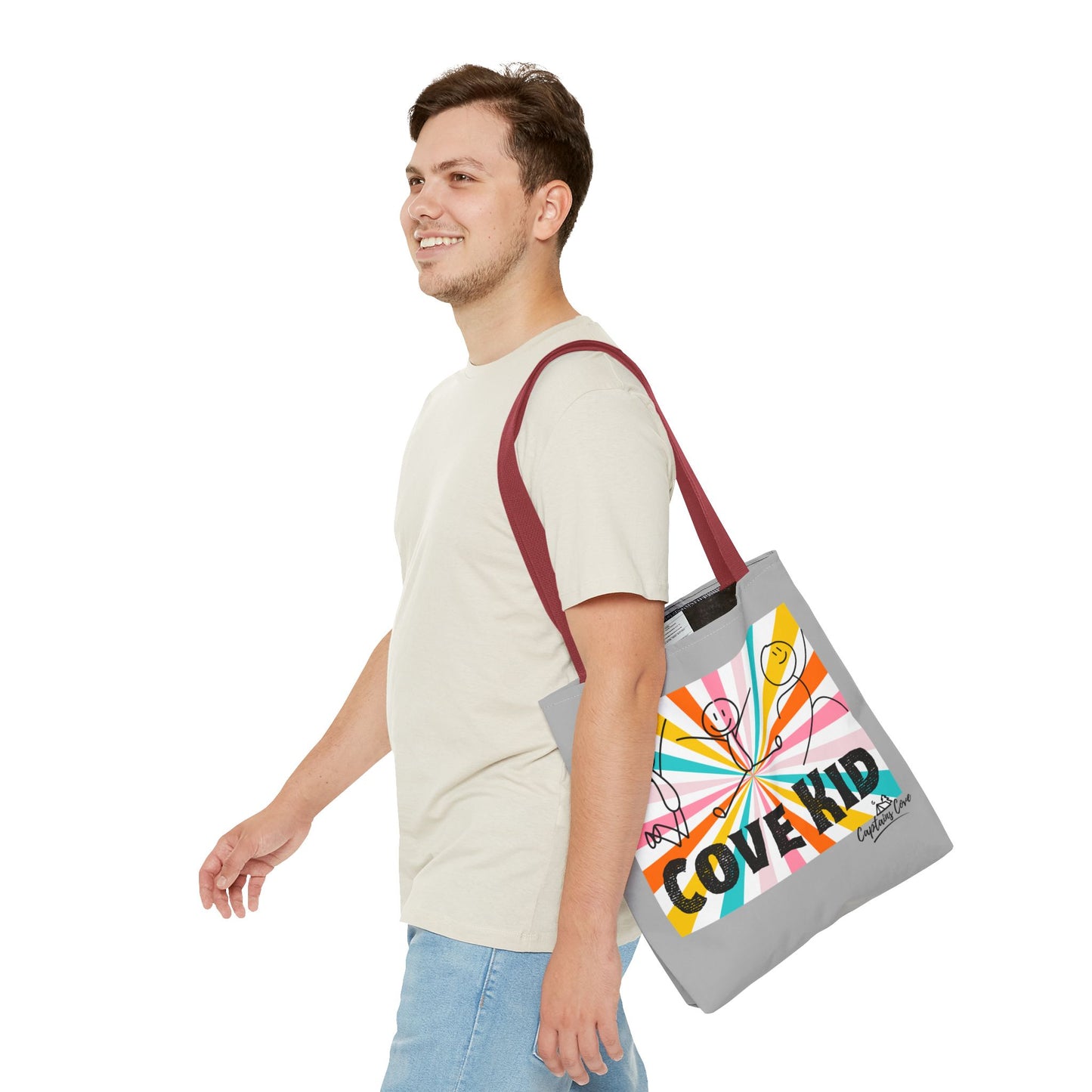 Gray Cove Kid Tote Bag (AOP)