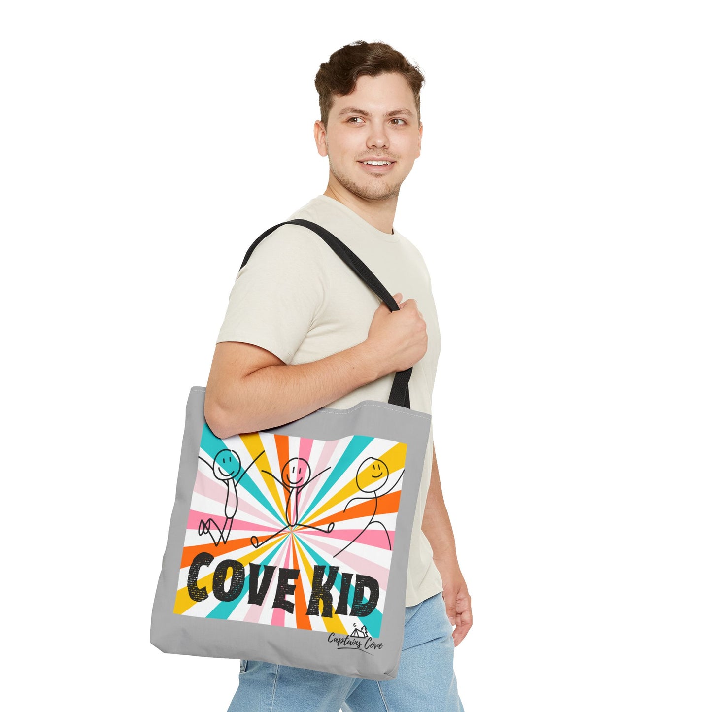 Gray Cove Kid Tote Bag (AOP)