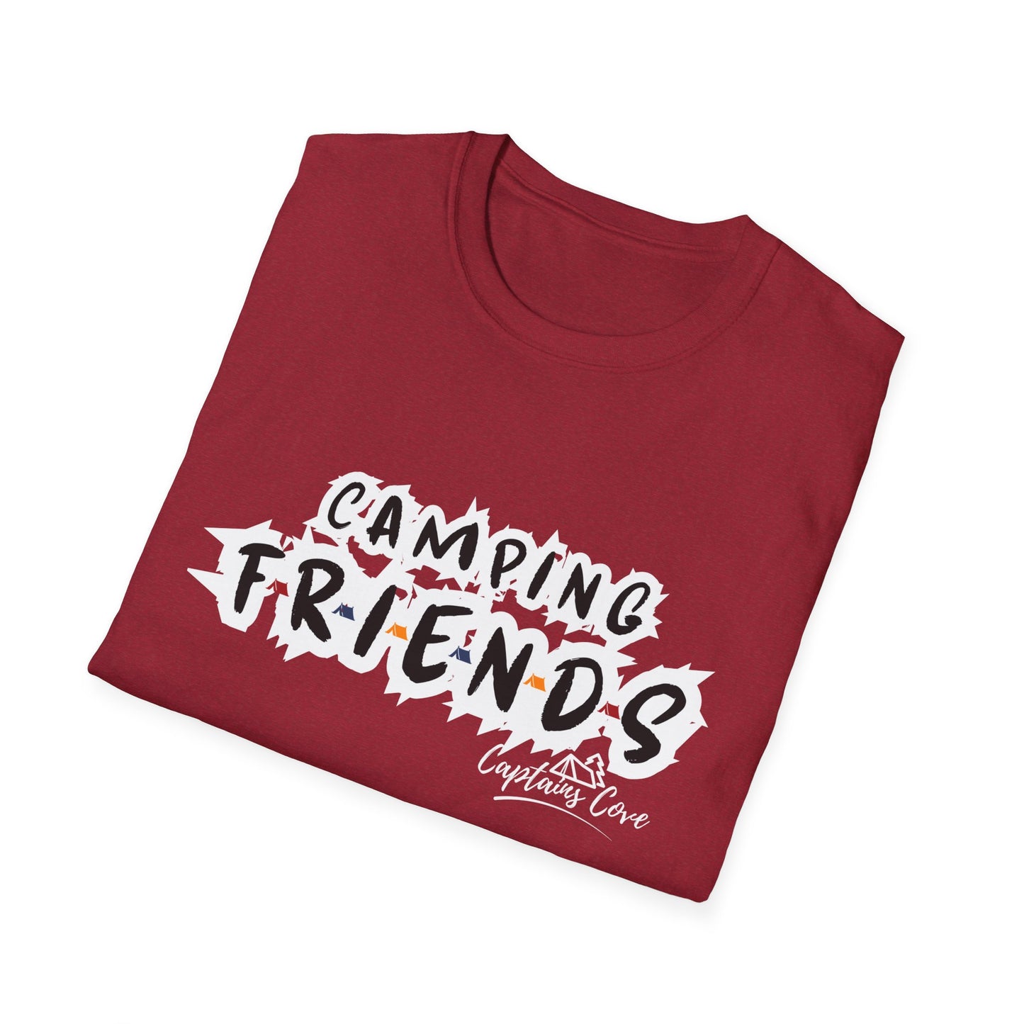 Camping Friends- Unisex Softstyle T-Shirt