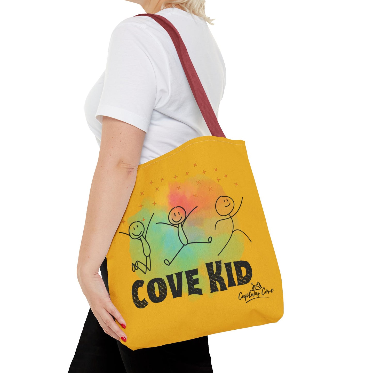 Yellow Kid Tote Bag (AOP)