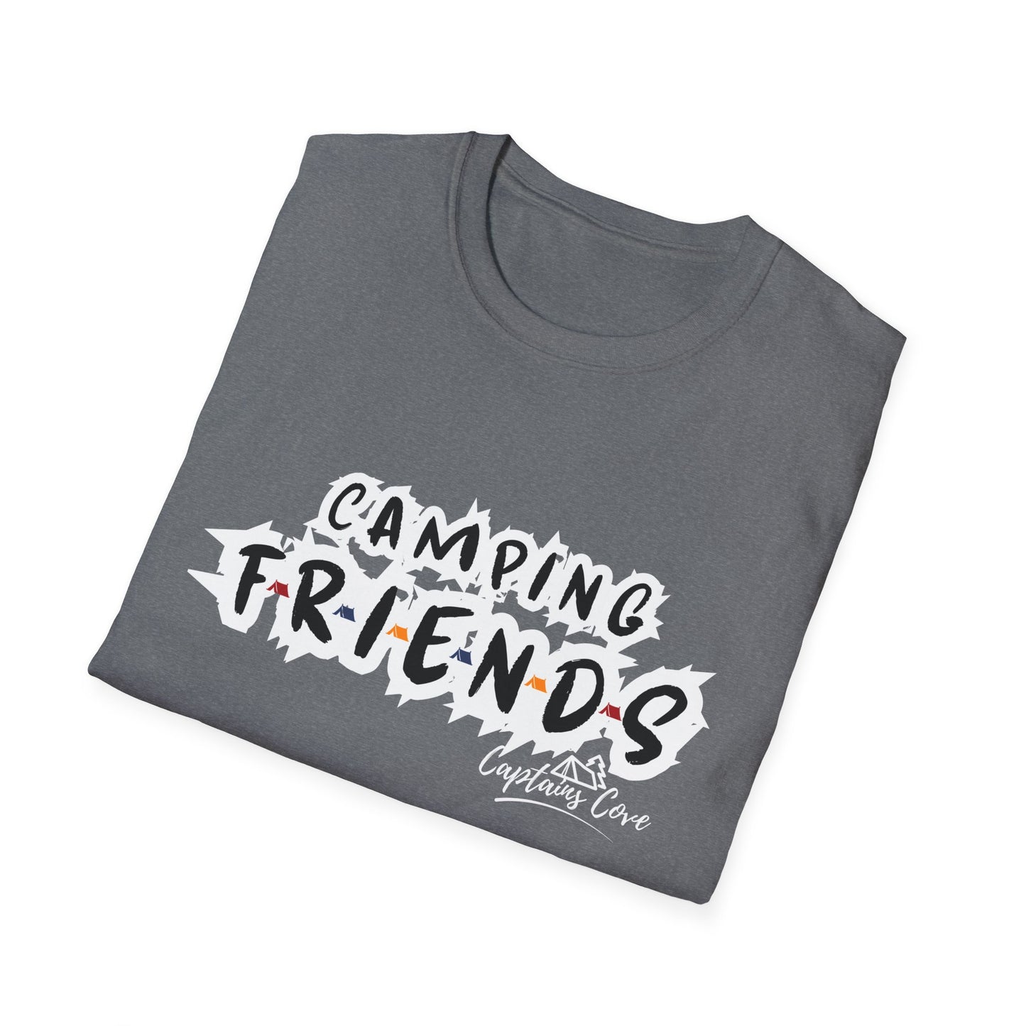 Camping Friends- Unisex Softstyle T-Shirt