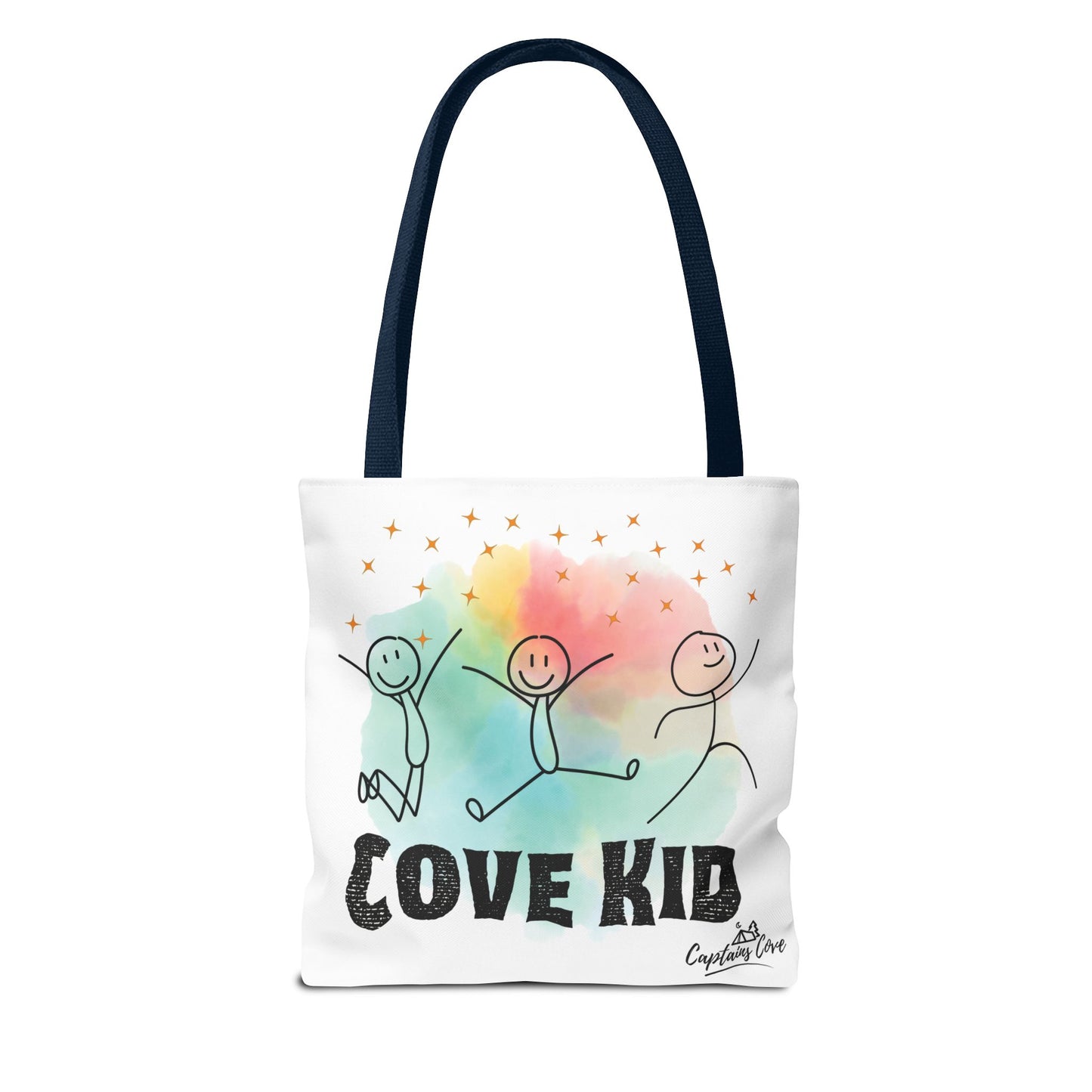 White Kid Tote Bag (AOP)