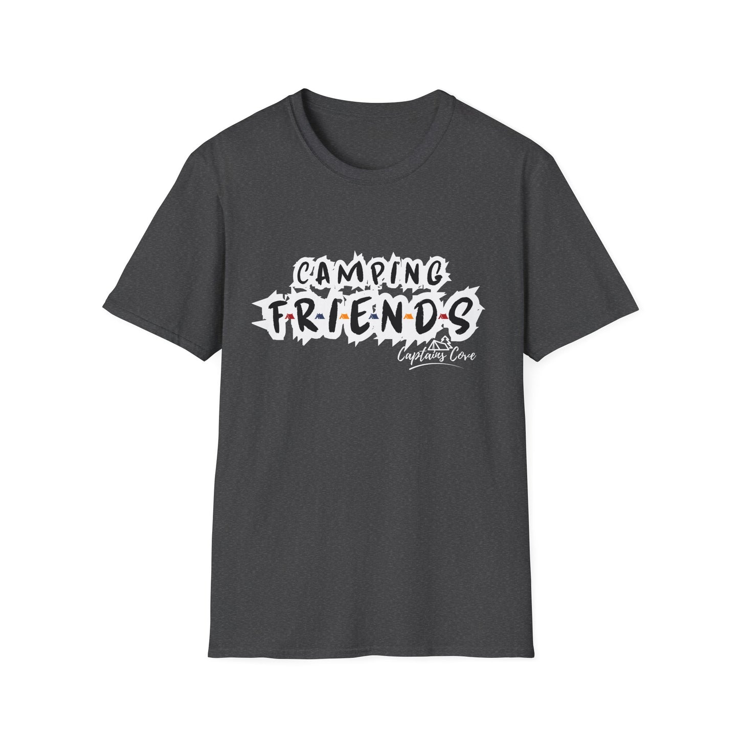 Camping Friends- Unisex Softstyle T-Shirt